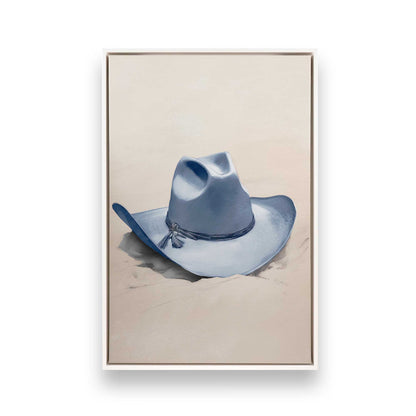 [Color:Opaque White], Picture of art in a White frame