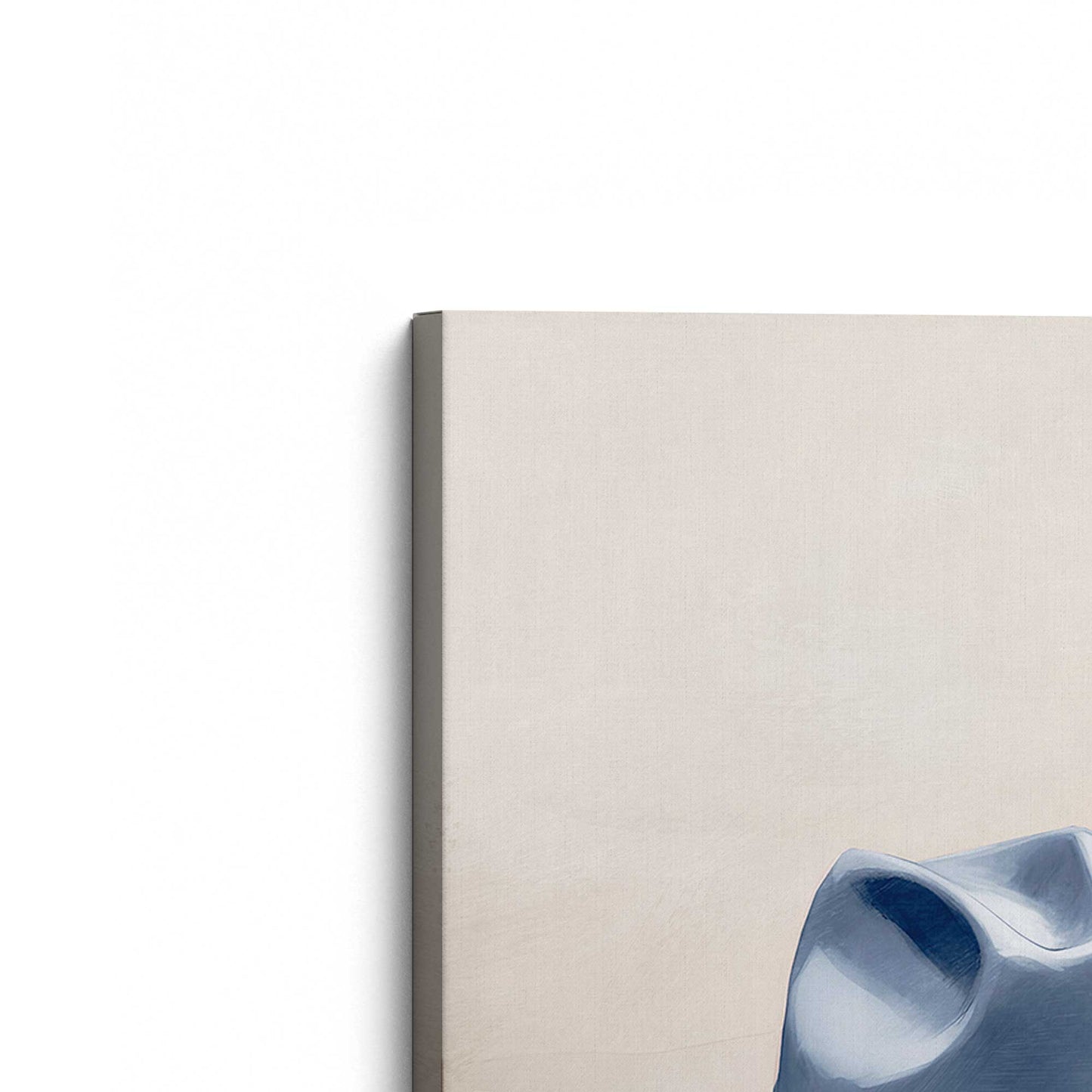 [Color:Stretched Canvas], Picture of the corner of the art