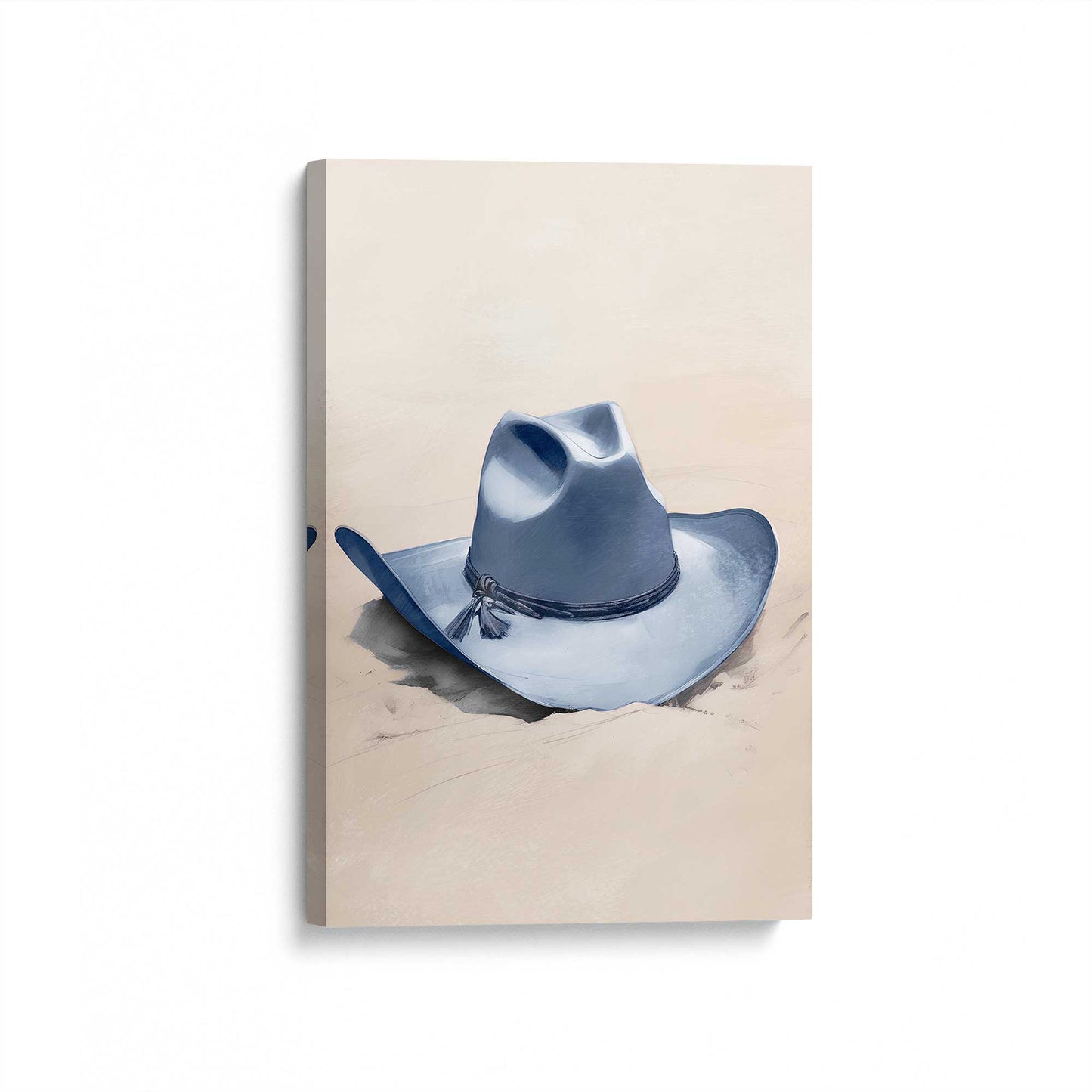 [Color:Stretched Canvas], Picture of art at an angle