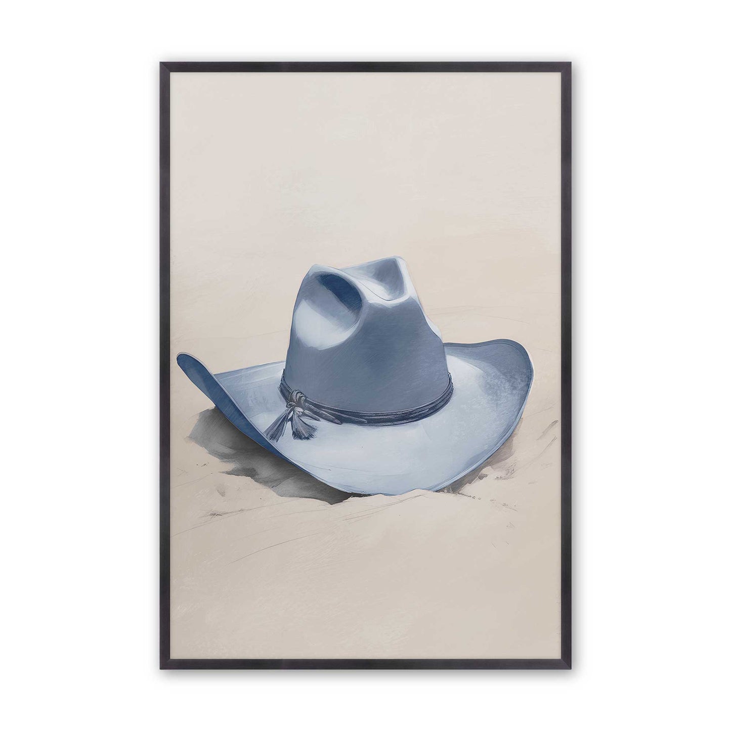[Color:Weathered Zinc], Picture of art in a Weathered Zinc frame