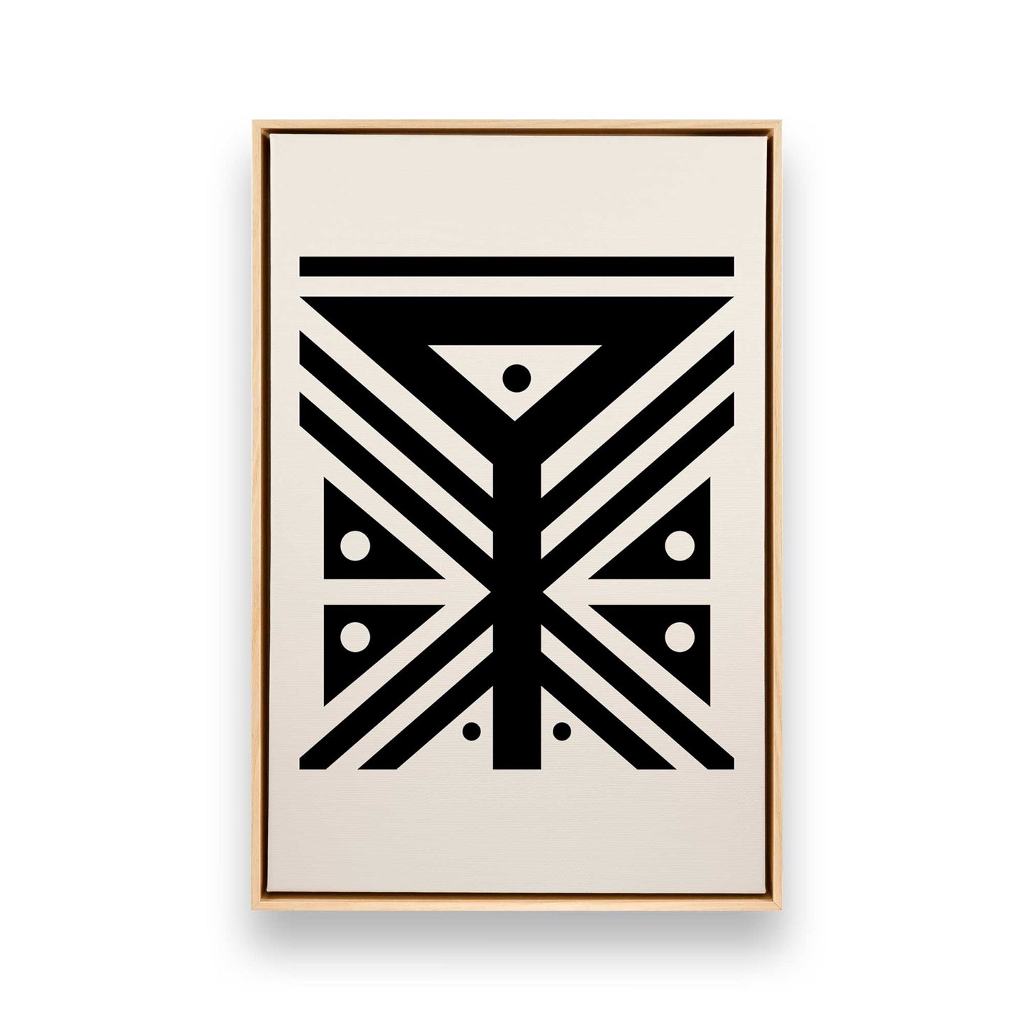 [Color:American Maple], Picture of art in a American Maple frame