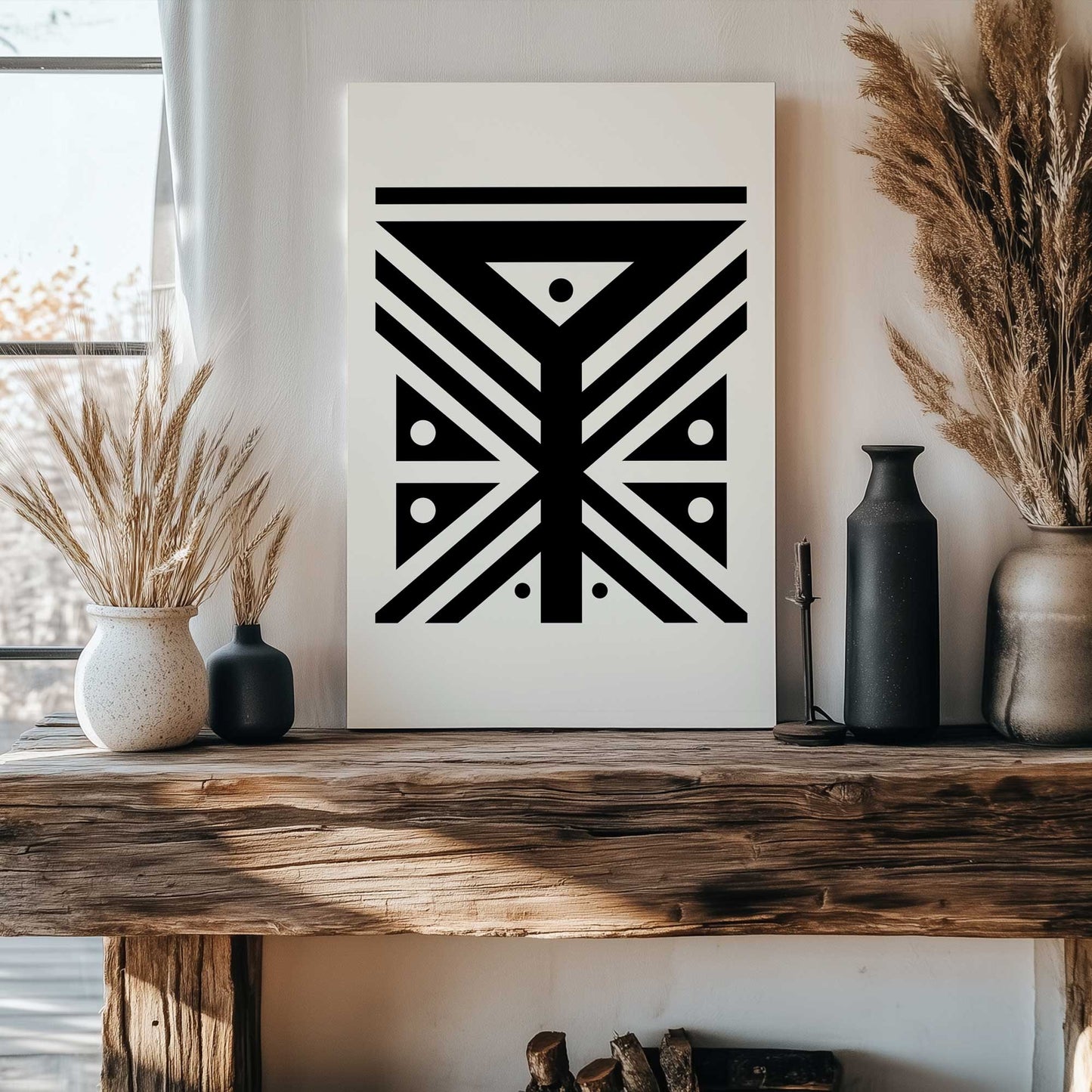 Picture of art in a room
