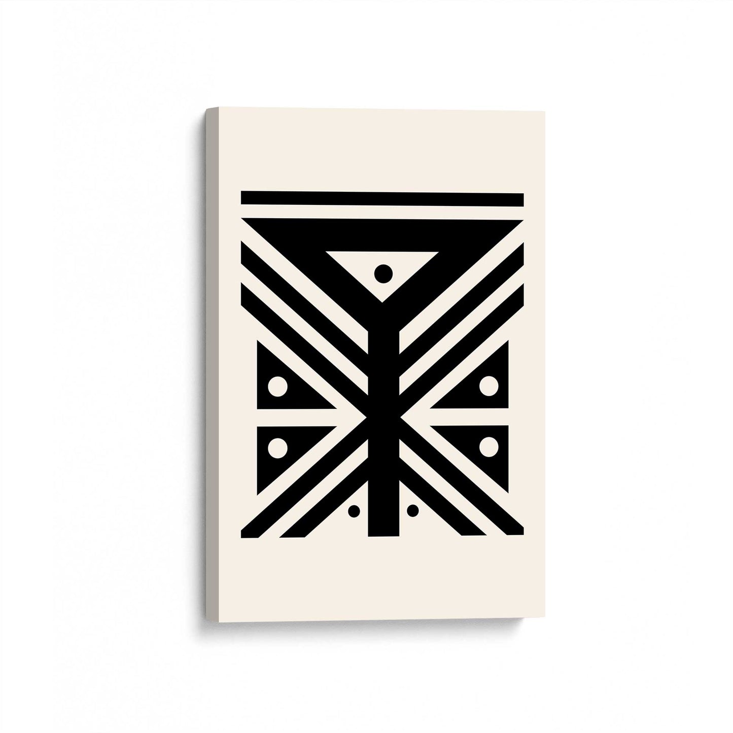 [Color:Stretched Canvas], Picture of art at an angle