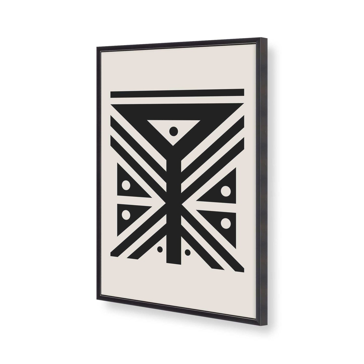 [Color:Weathered Zinc], Picture of art in a Weathered Zinc frame of the corner