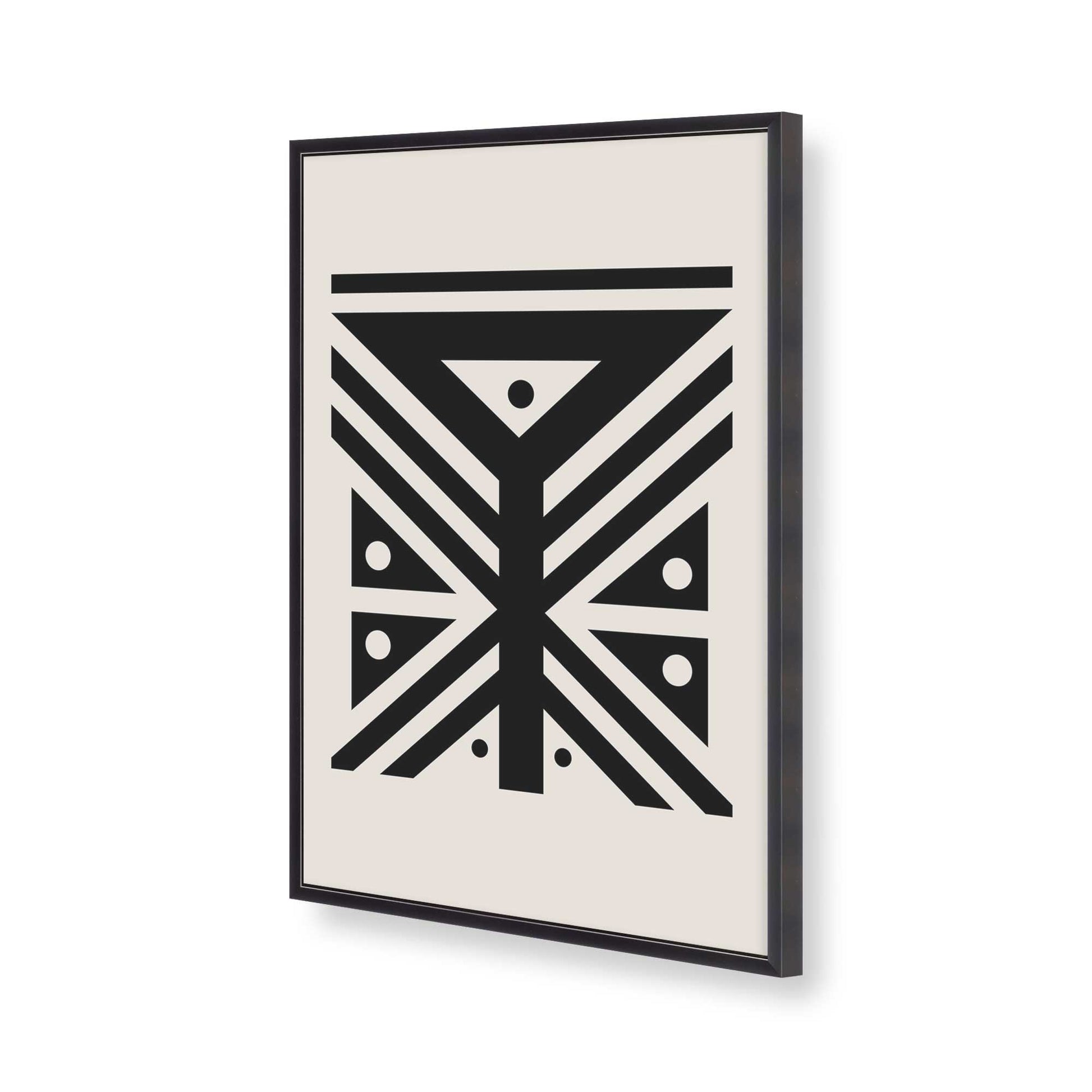 [Color:Weathered Zinc], Picture of art in a Weathered Zinc frame of the corner