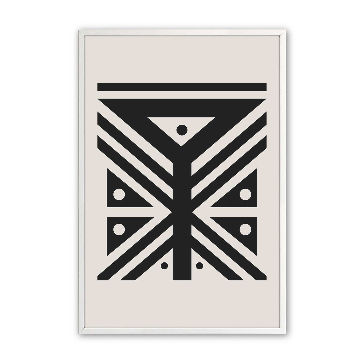 [Color:Opaque White], Picture of art in a Opaque White frame