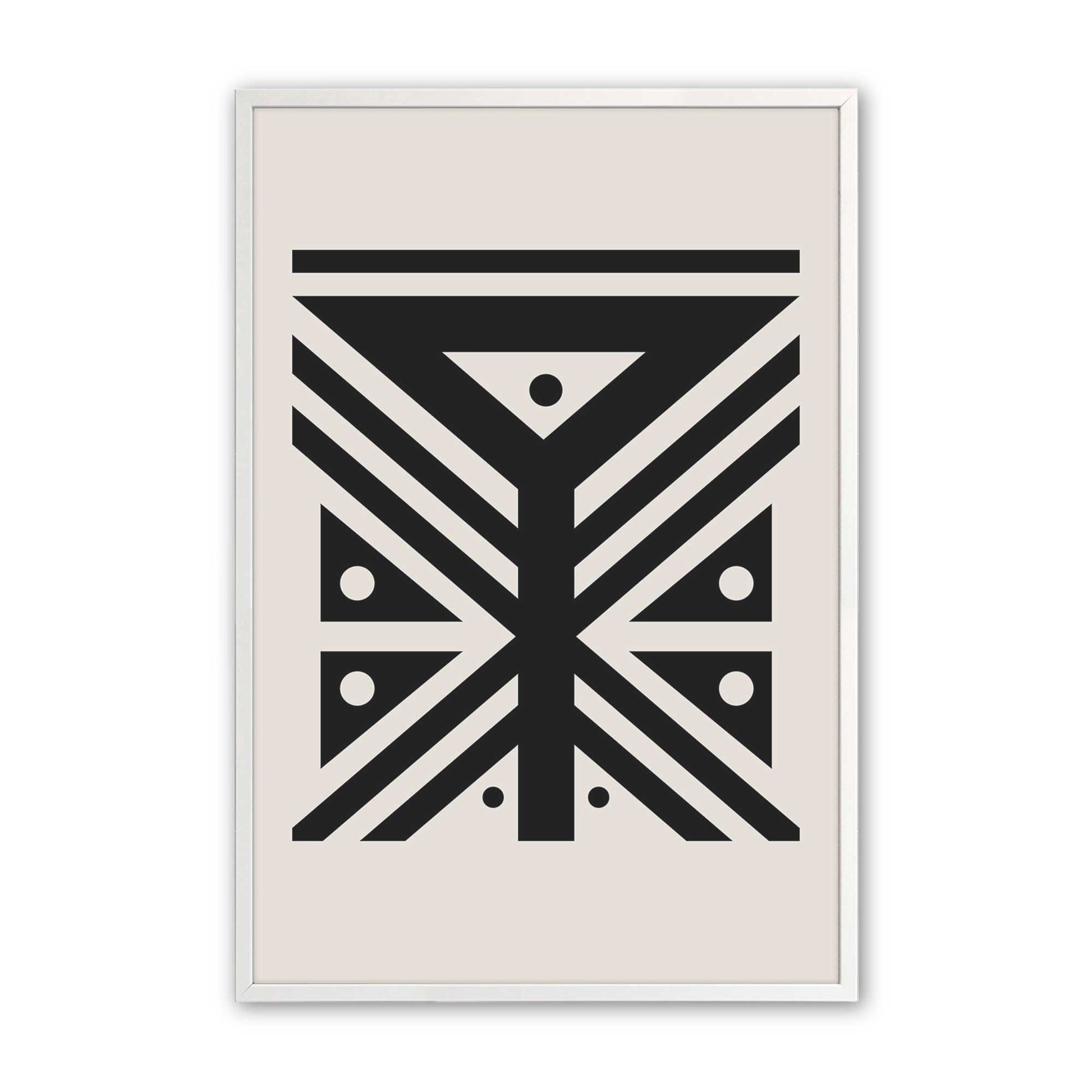 [Color:Opaque White], Picture of art in a Opaque White frame