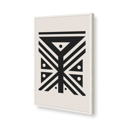 [Color:Opaque White], Picture of art in a Opaque White frame of the corner
