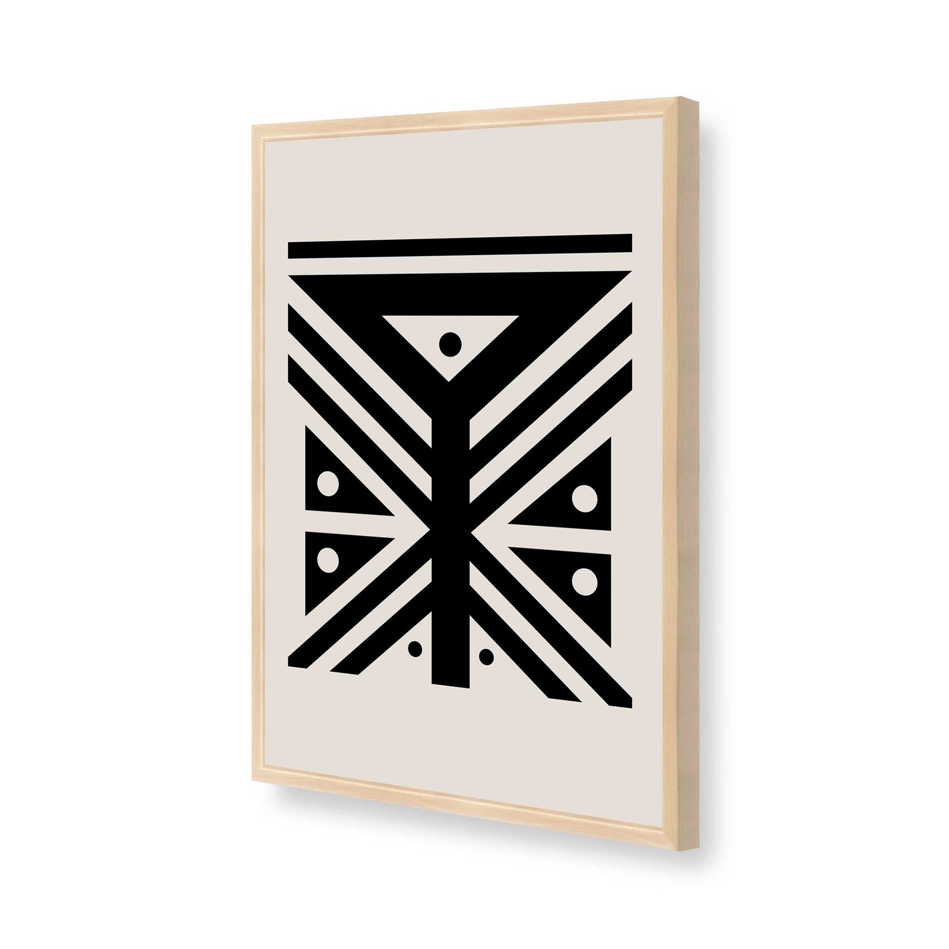 [Color:Raw Maple], Picture of art in a Raw Maple frame of the corner