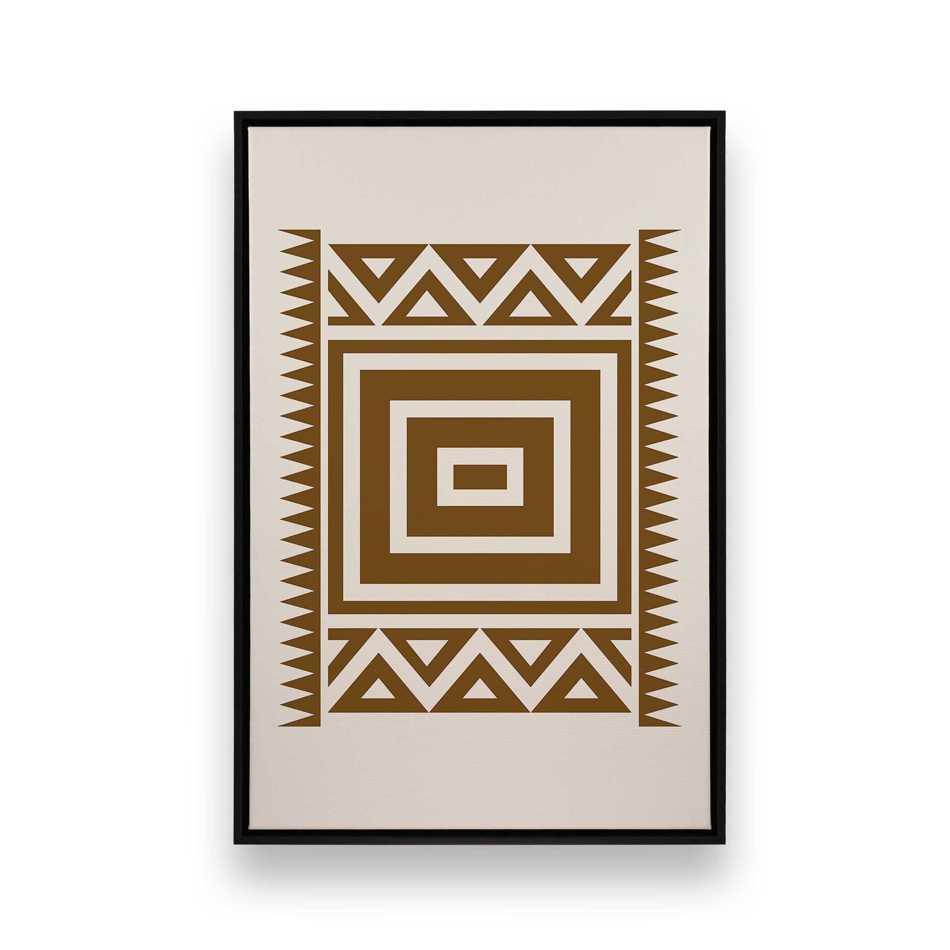[Color:Satin Black], Picture of art in a Satin Black frame