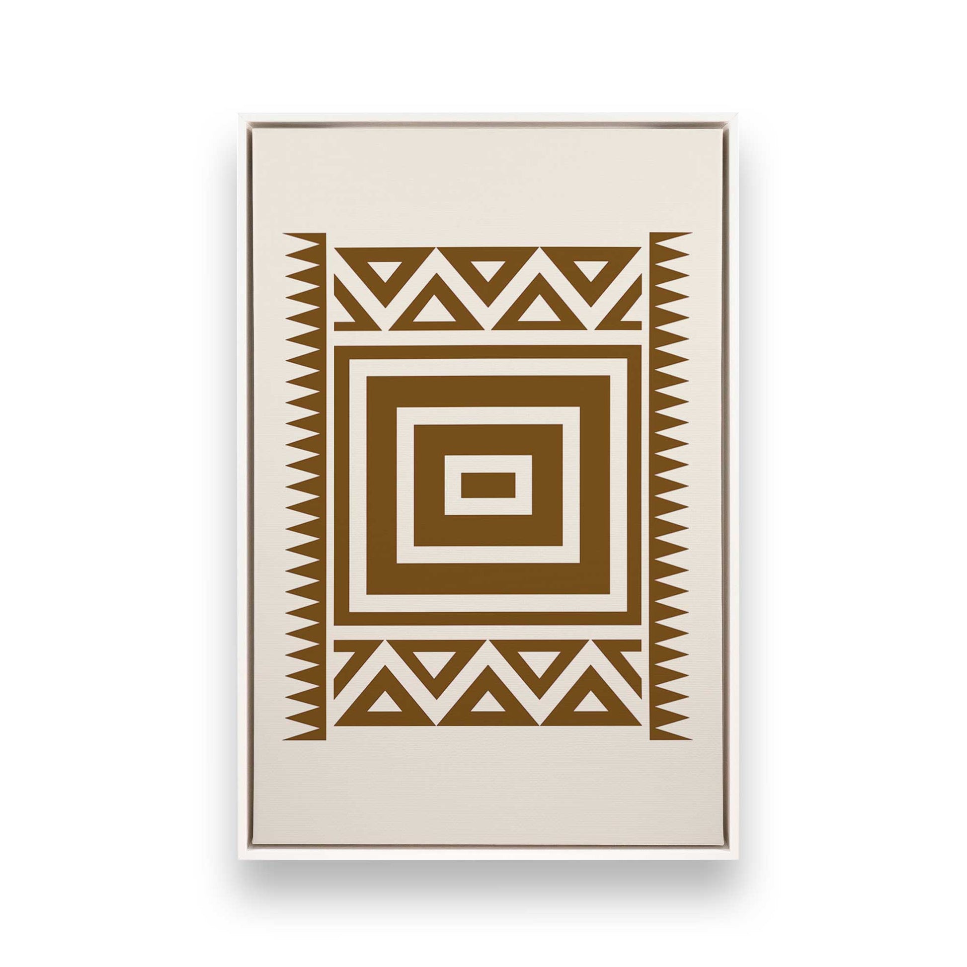[Color:Opaque White], Picture of art in a White frame