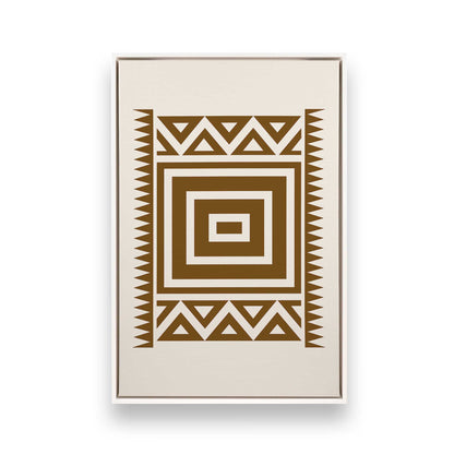 [Color:Opaque White], Picture of art in a White frame
