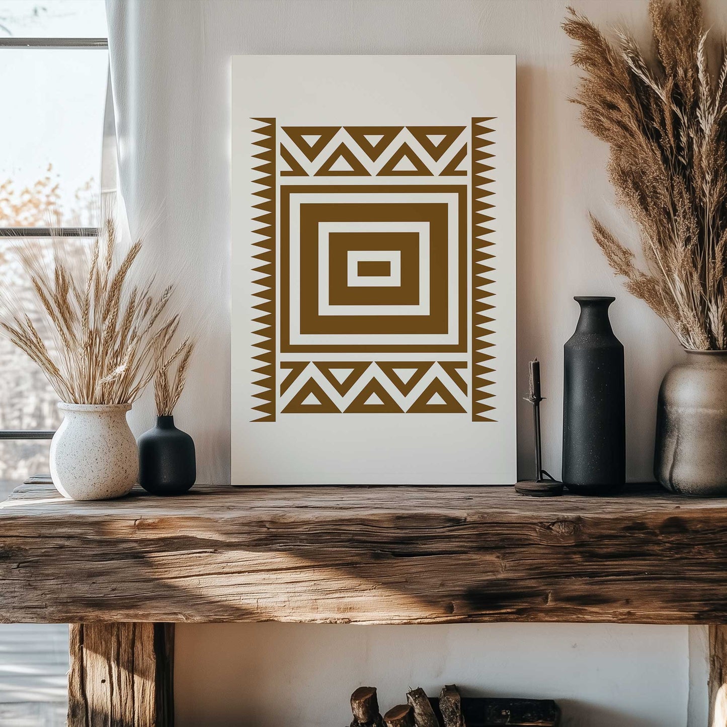Picture of art in a room