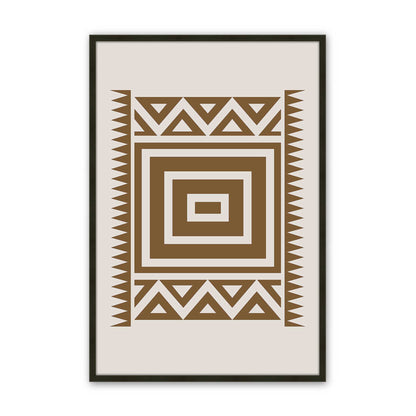 [Color:Satin Black], Picture of art in a Satin Black frame