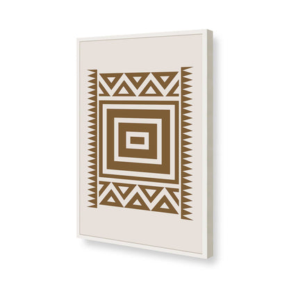 [Color:Opaque White], Picture of art in a Opaque White frame of the corner