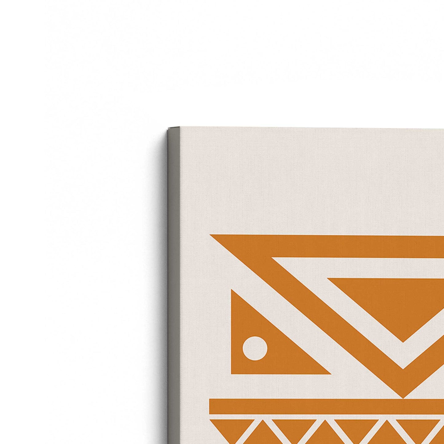[Color:Stretched Canvas], Picture of the corner of the art