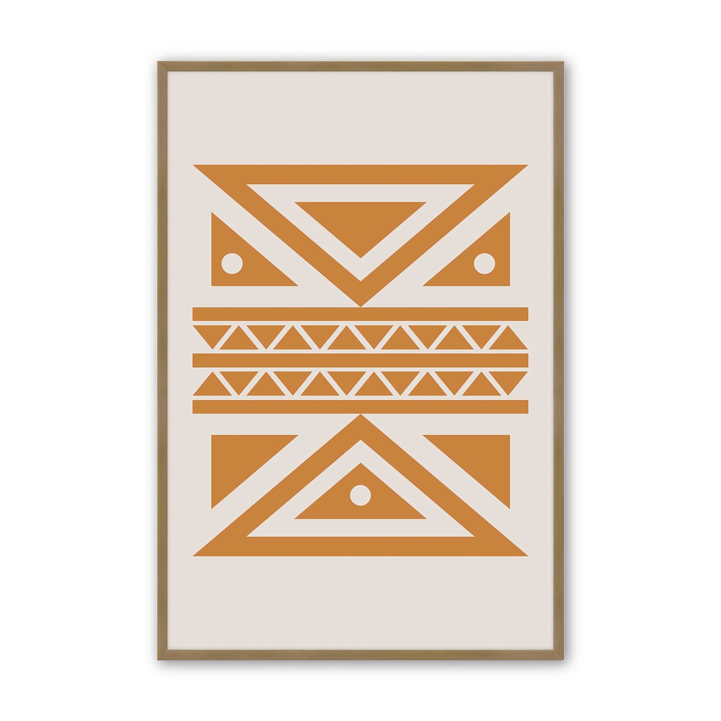 [Color:Brushed Gold], Picture of art in a Brushed Gold frame