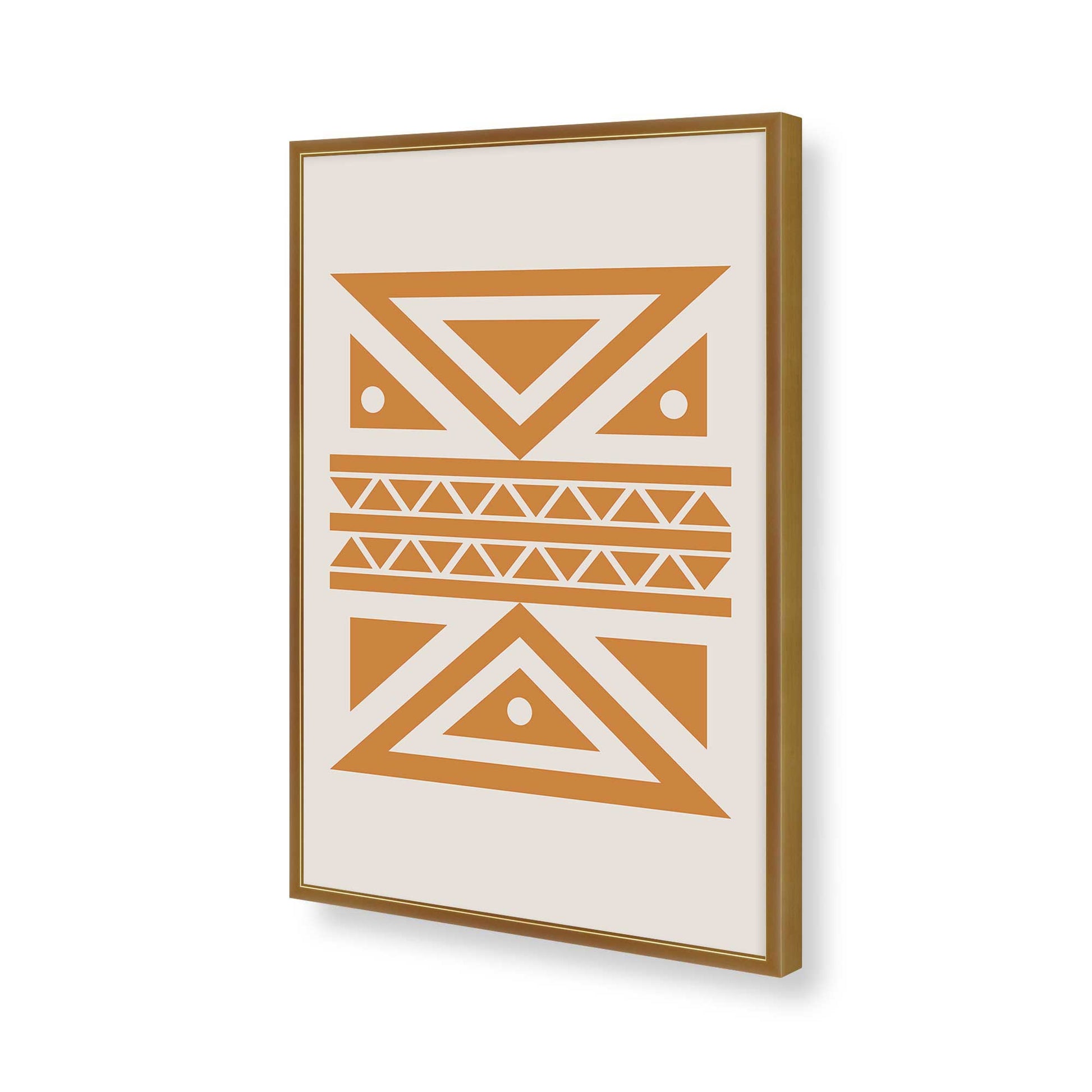[Color:Polished Gold], Picture of art in a Polished Gold frame of the corner