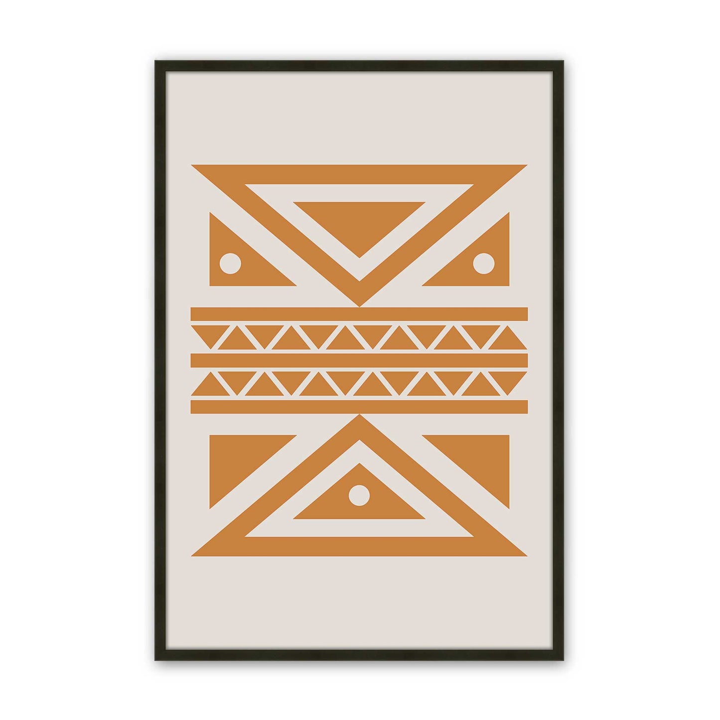 [Color:Satin Black], Picture of art in a Satin Black frame