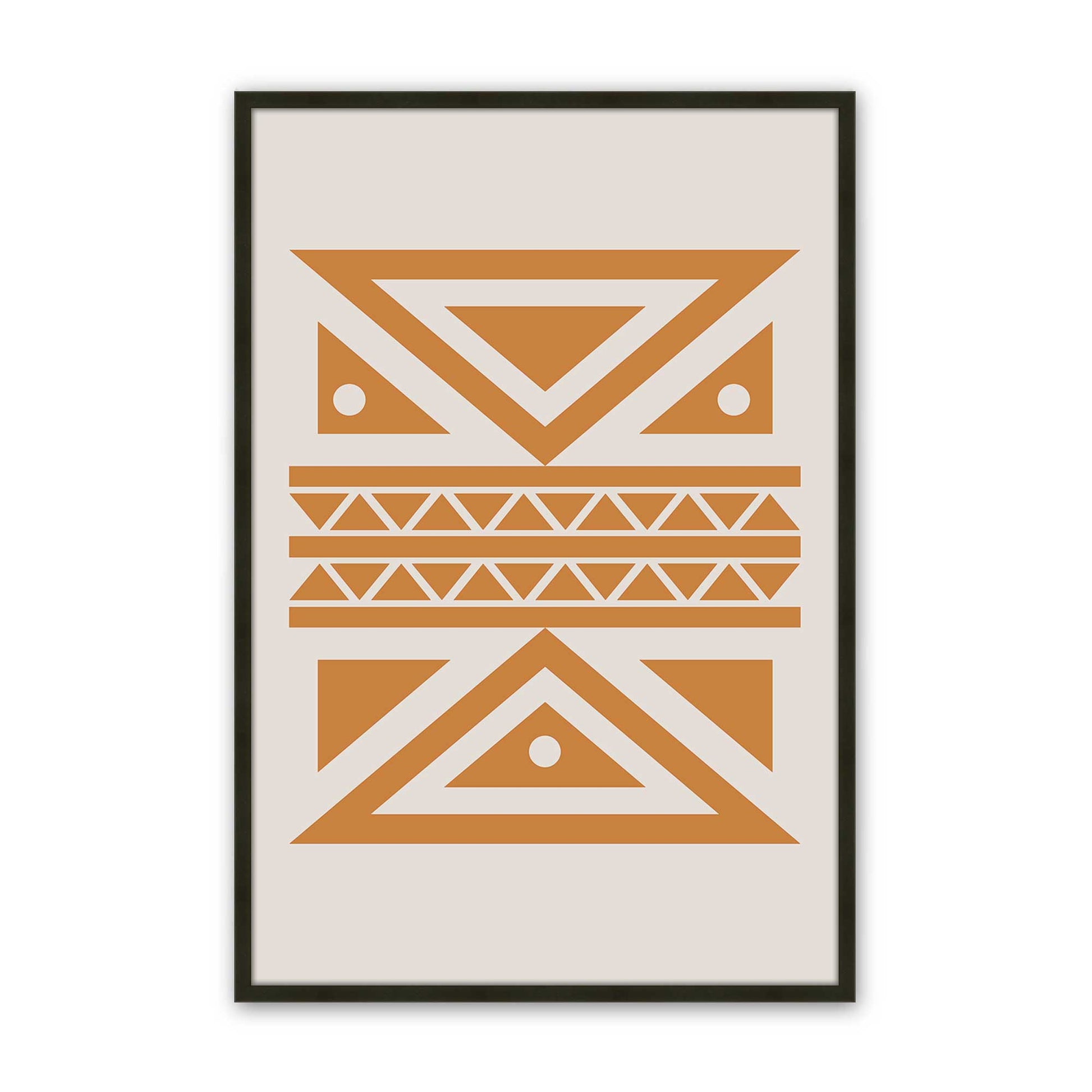 [Color:Satin Black], Picture of art in a Satin Black frame