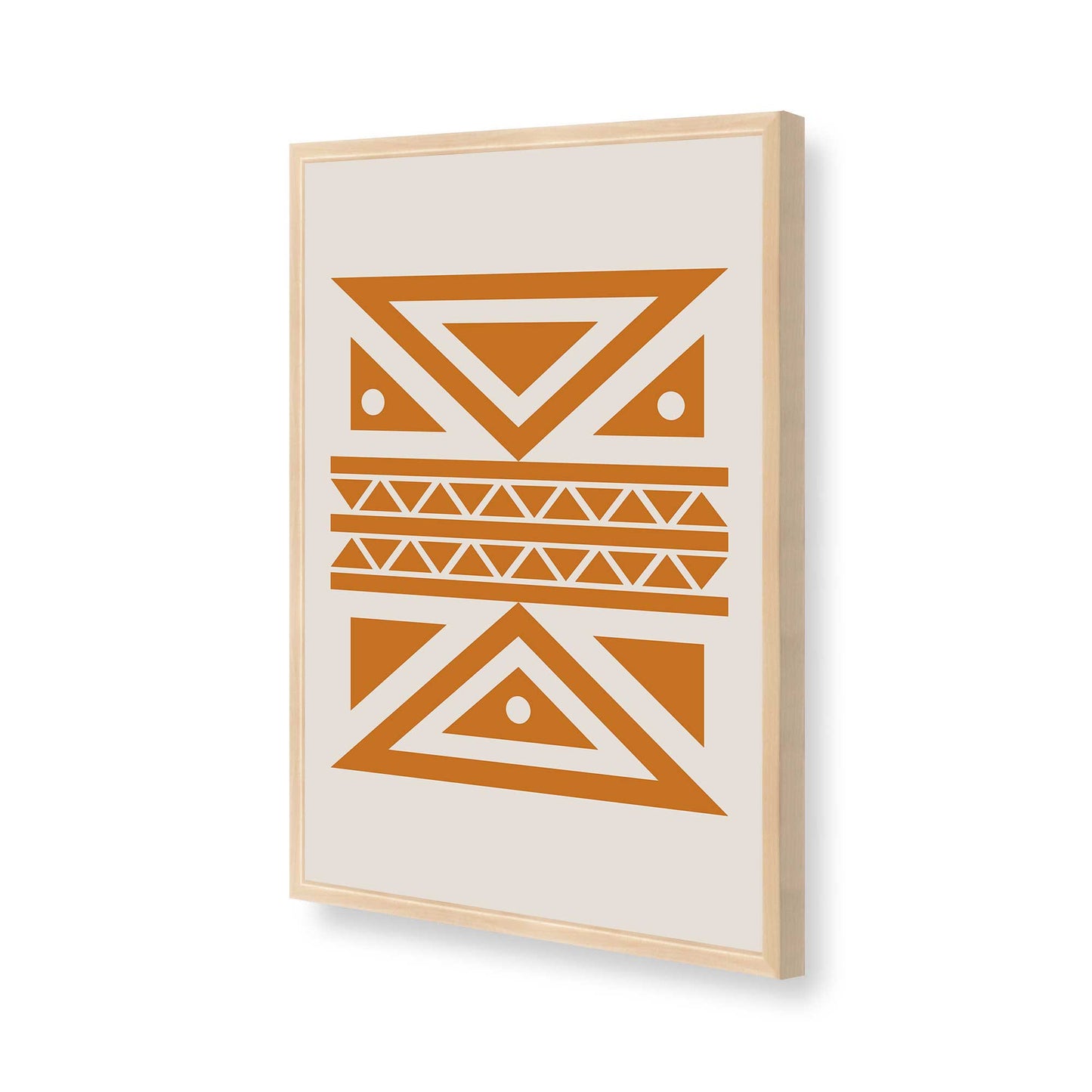 [Color:Raw Maple], Picture of art in a Raw Maple frame of the corner