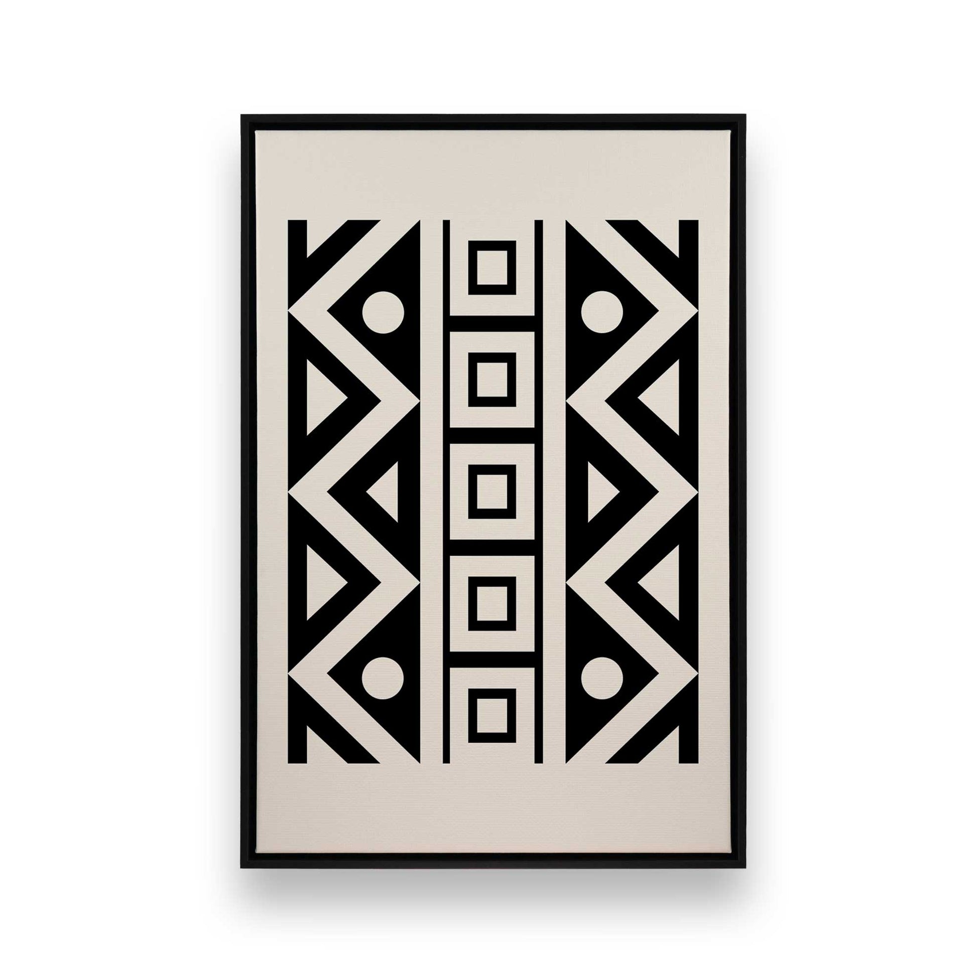 [Color:Satin Black], Picture of art in a Satin Black frame