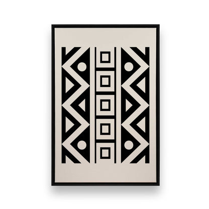 [Color:Satin Black], Picture of art in a Satin Black frame