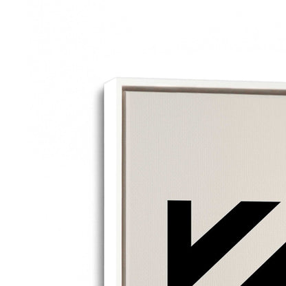 [Color:Opaque White], Picture of art in a White frame at an angle