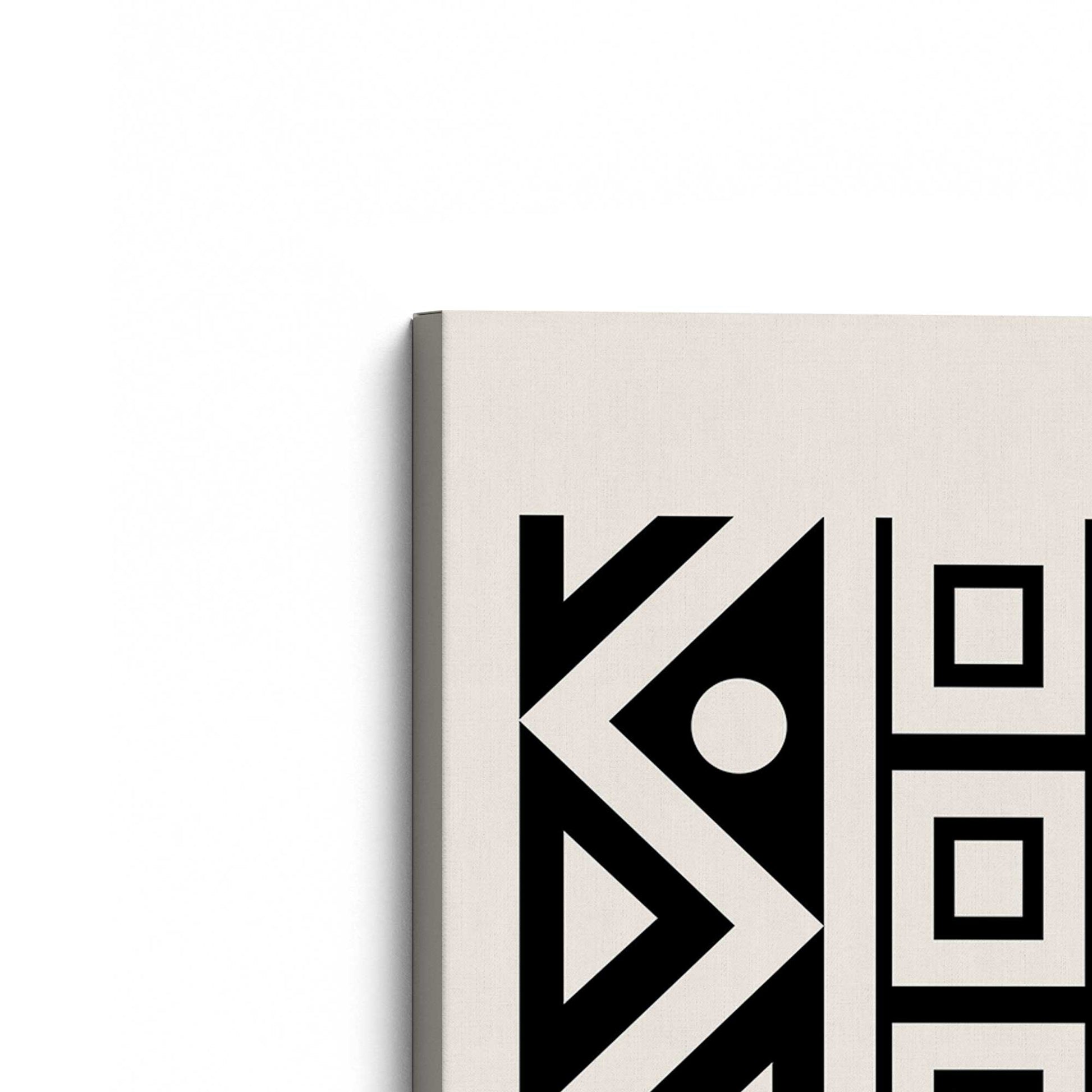 [Color:Stretched Canvas], Picture of the corner of the art