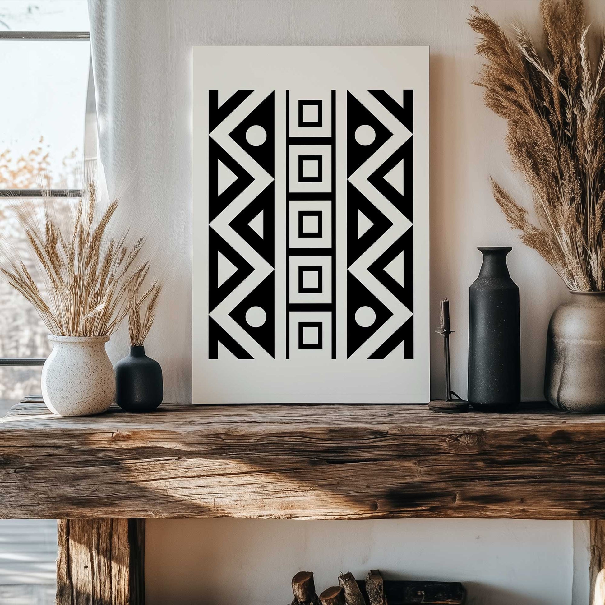 Picture of art in a room