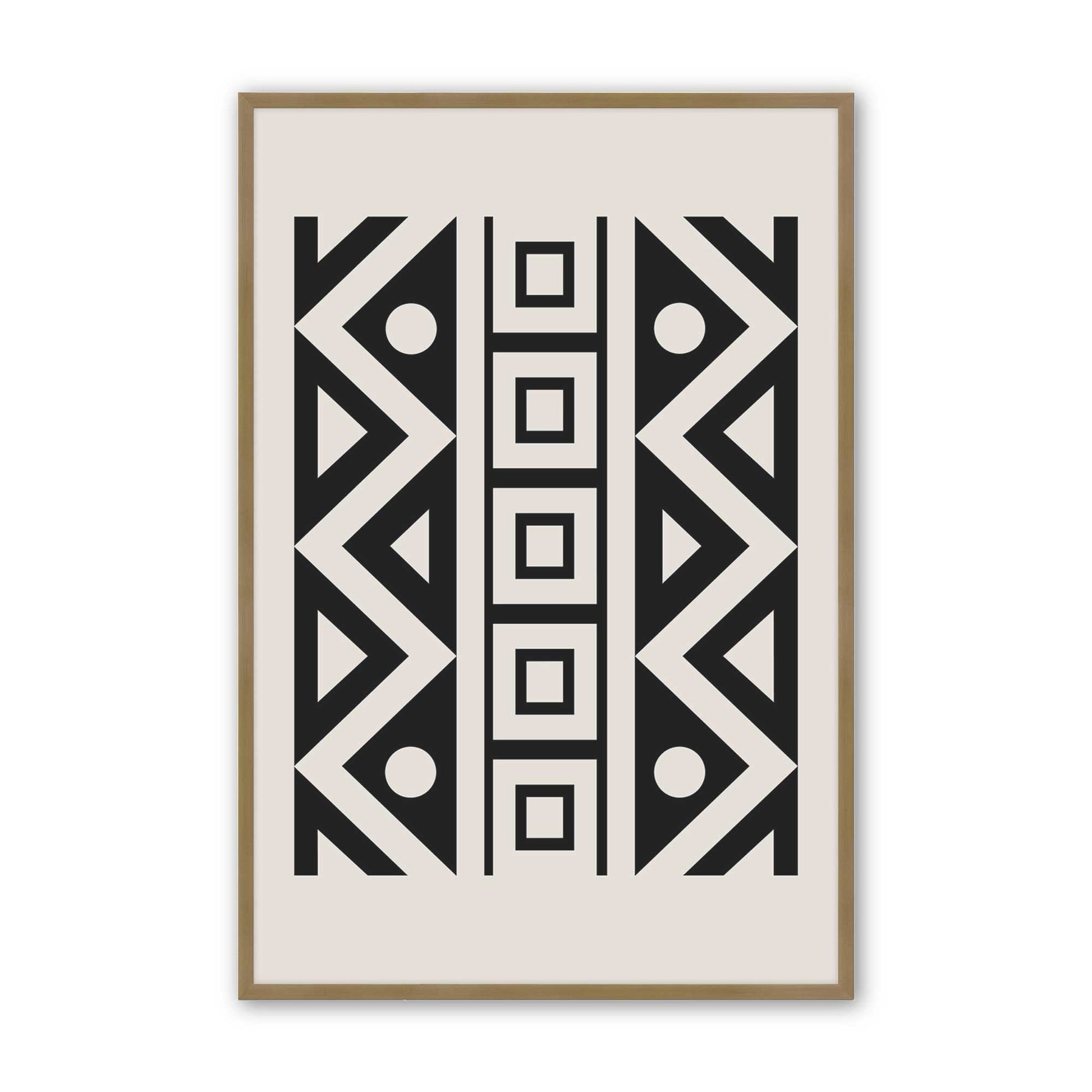 [Color:Brushed Gold], Picture of art in a Brushed Gold frame