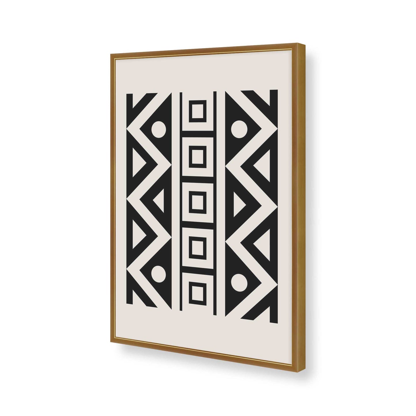 [Color:Polished Gold], Picture of art in a Polished Gold frame of the corner