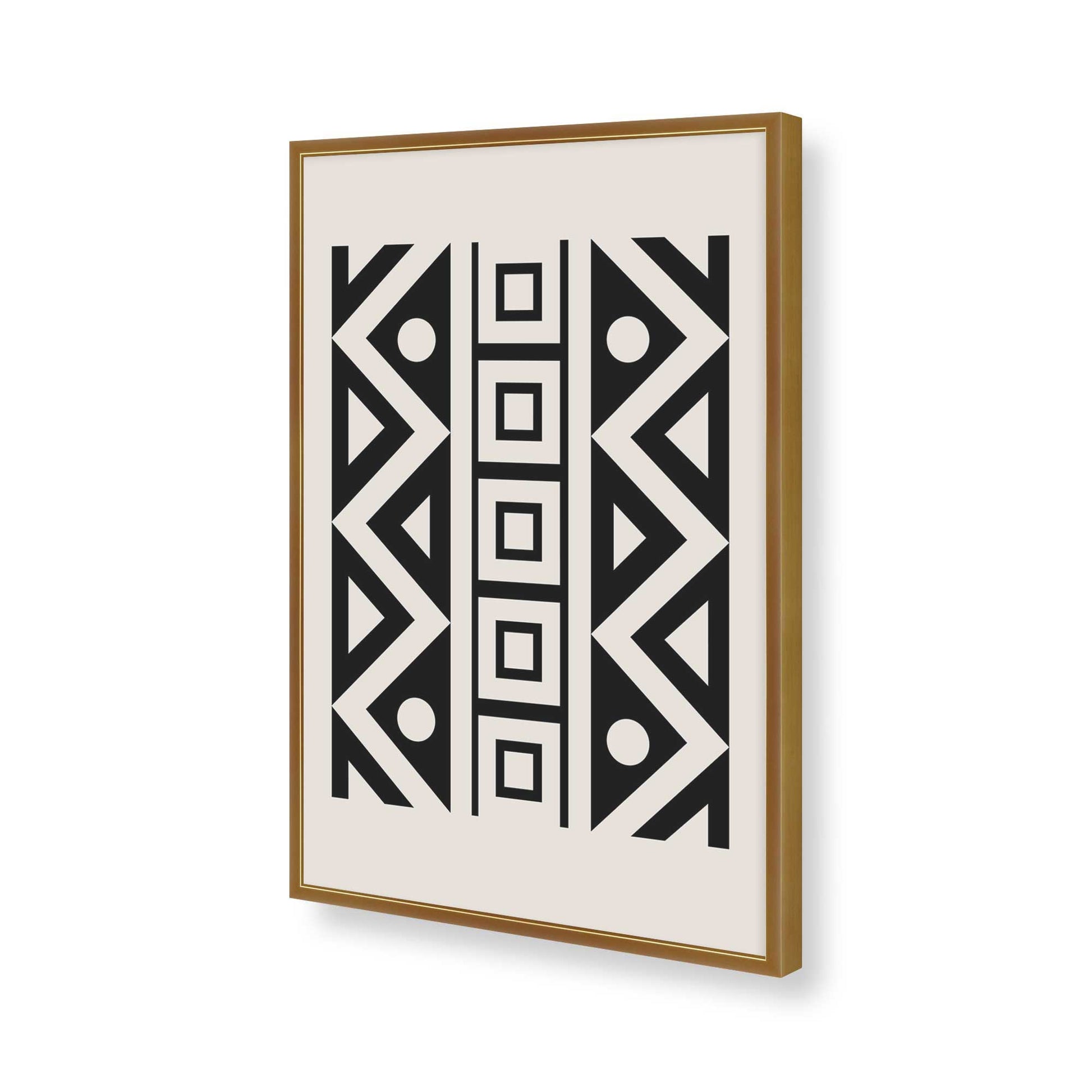 [Color:Polished Gold], Picture of art in a Polished Gold frame of the corner