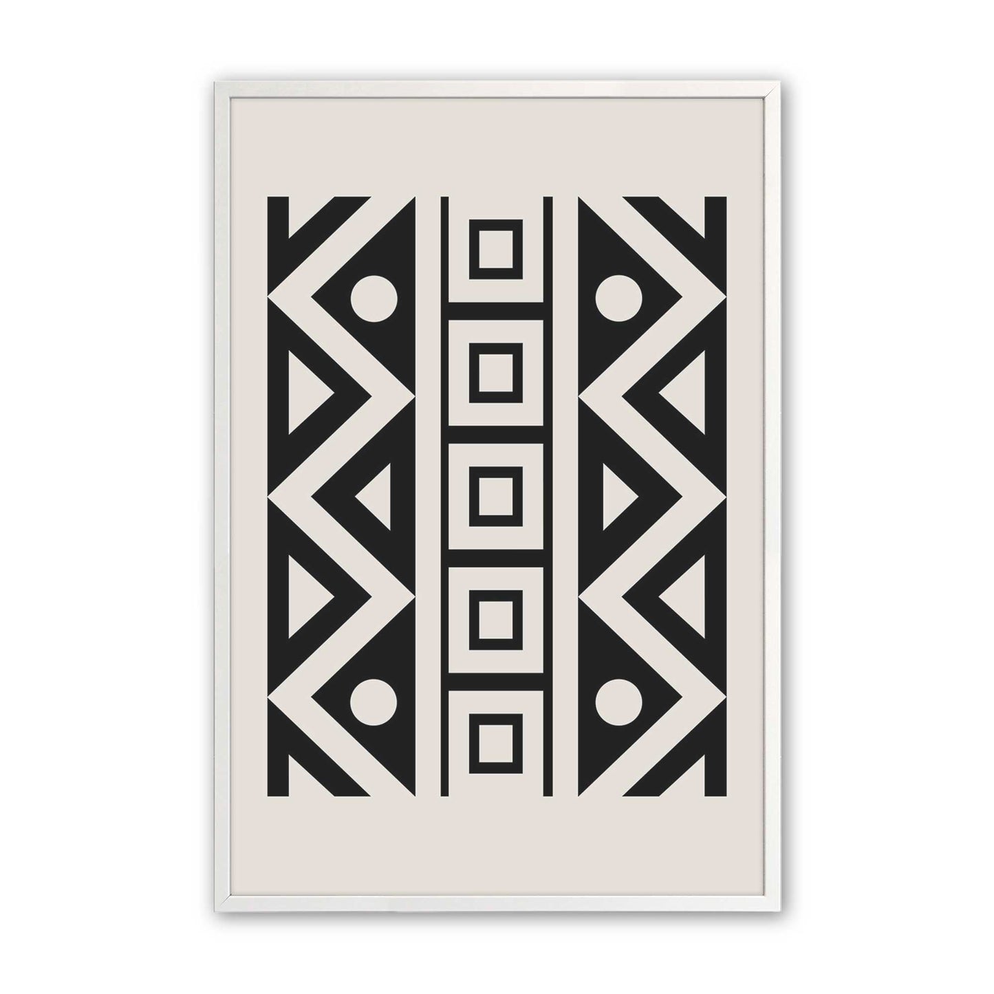 [Color:Opaque White], Picture of art in a Opaque White frame