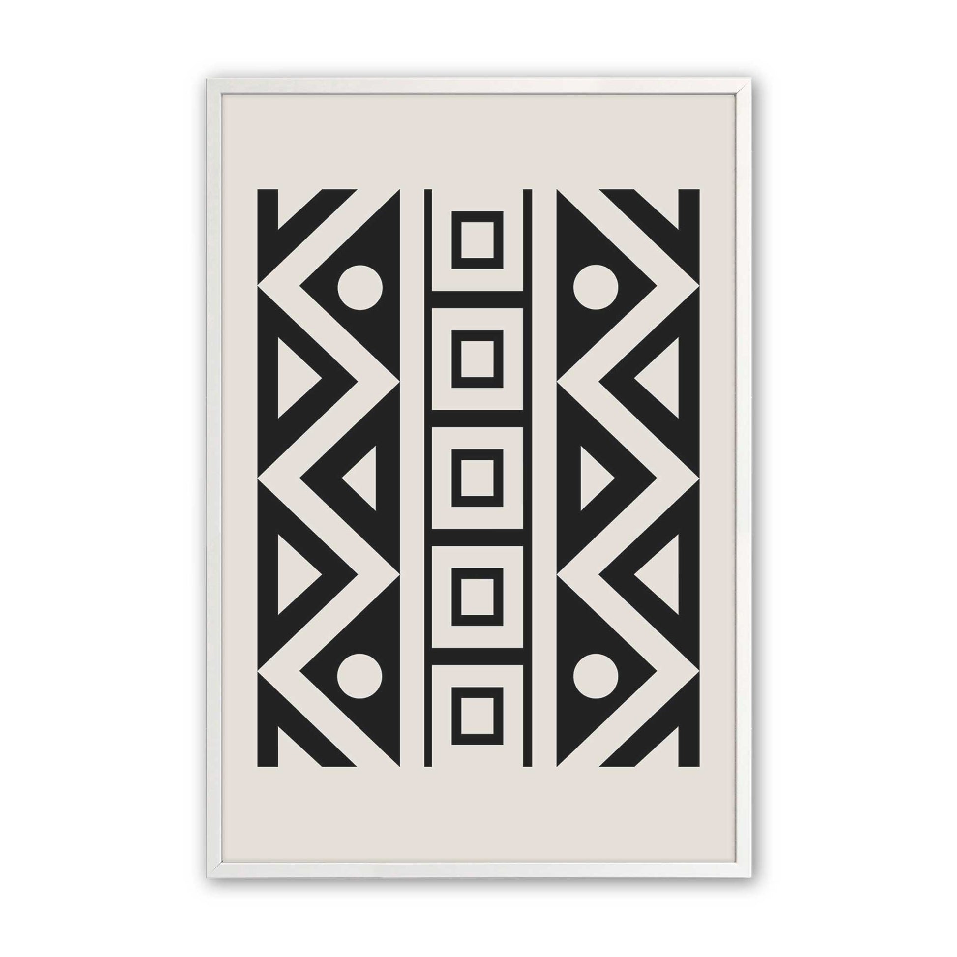 [Color:Opaque White], Picture of art in a Opaque White frame