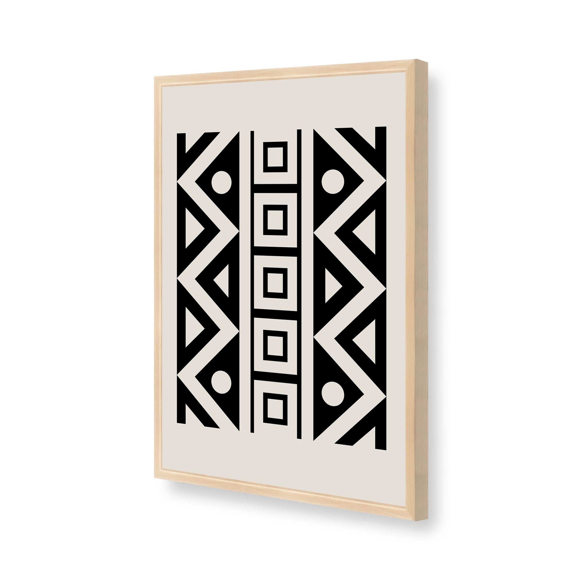 [Color:Raw Maple], Picture of art in a Raw Maple frame of the corner