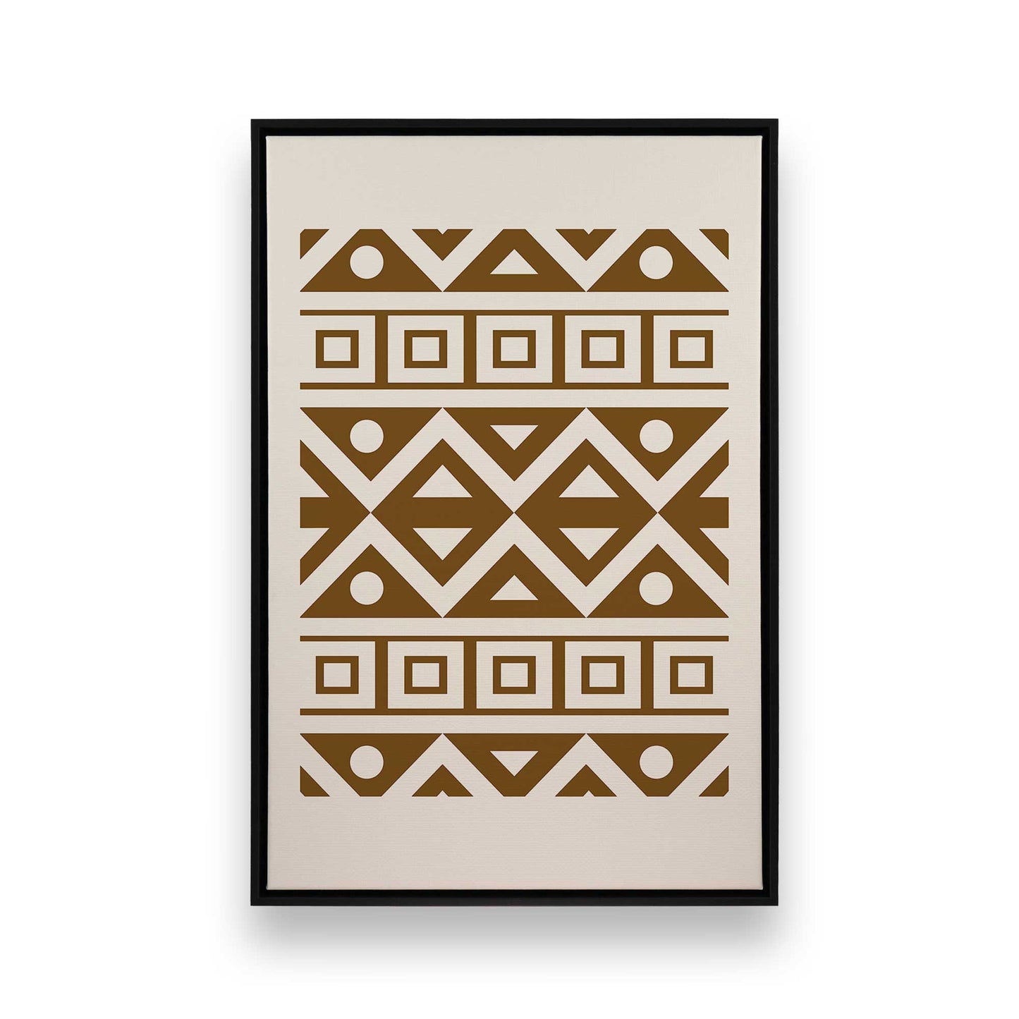 [Color:Satin Black], Picture of art in a Satin Black frame