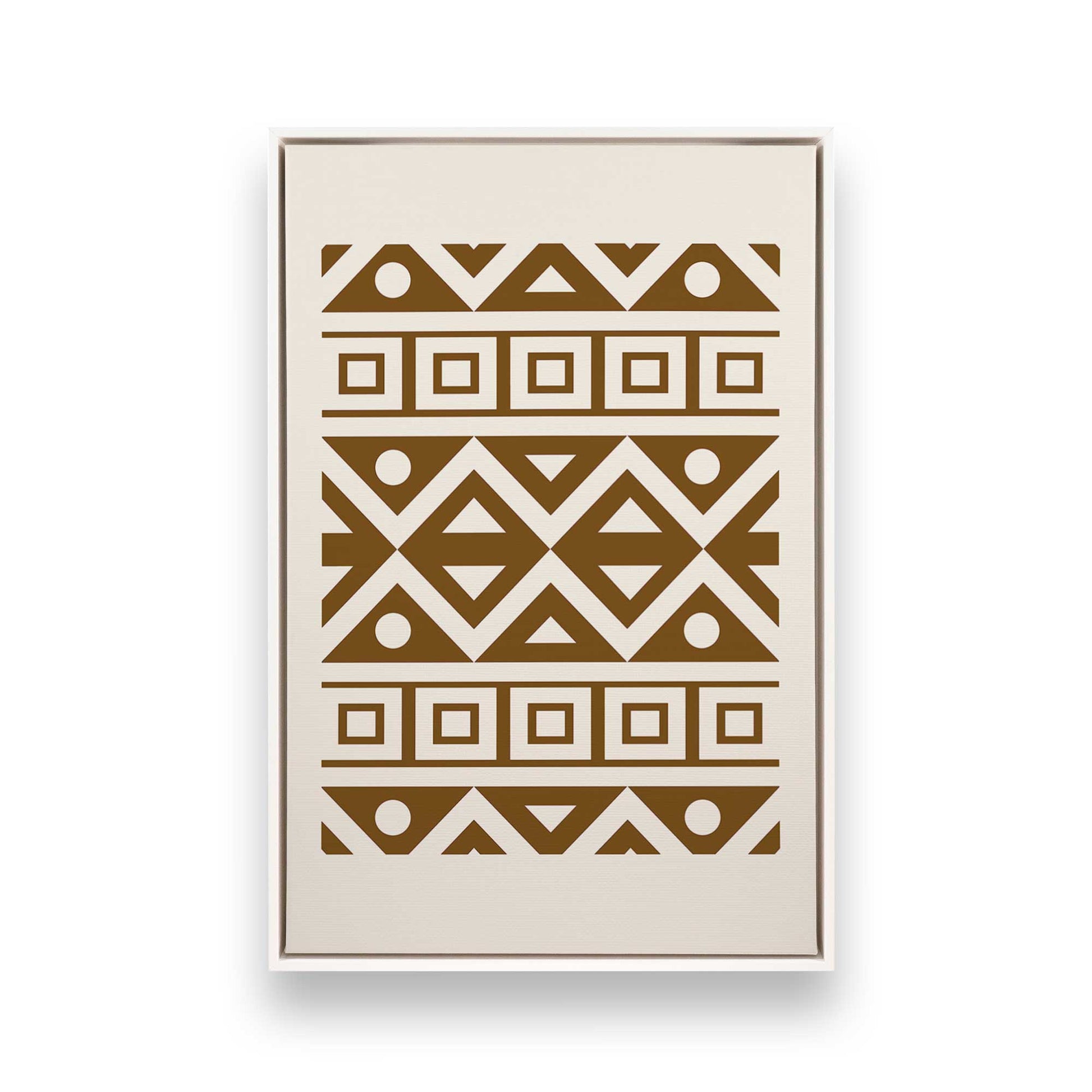 [Color:Opaque White], Picture of art in a White frame