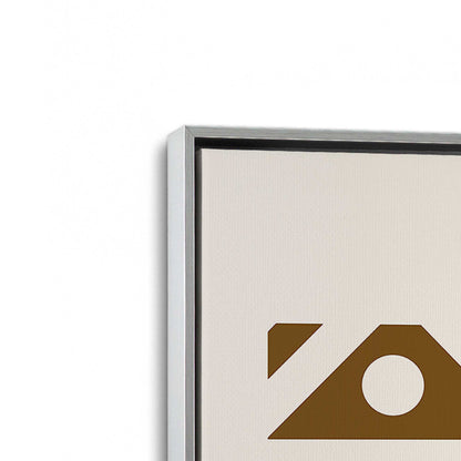[Color:Polished Chrome], Picture of art in a Polished Chrome frame at an angle
