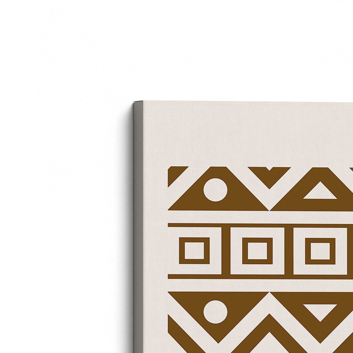 [Color:Stretched Canvas], Picture of the corner of the art