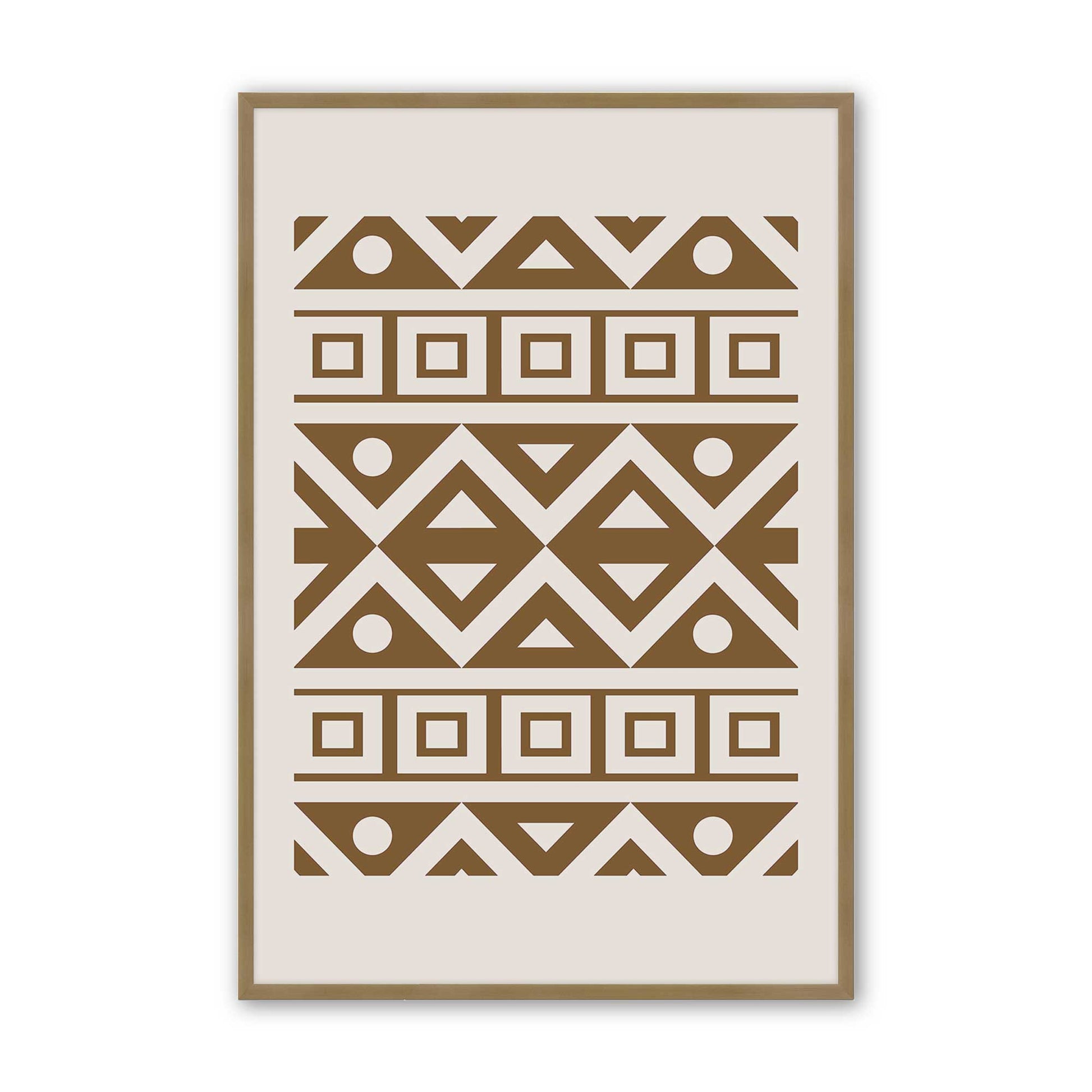 [Color:Brushed Gold], Picture of art in a Brushed Gold frame