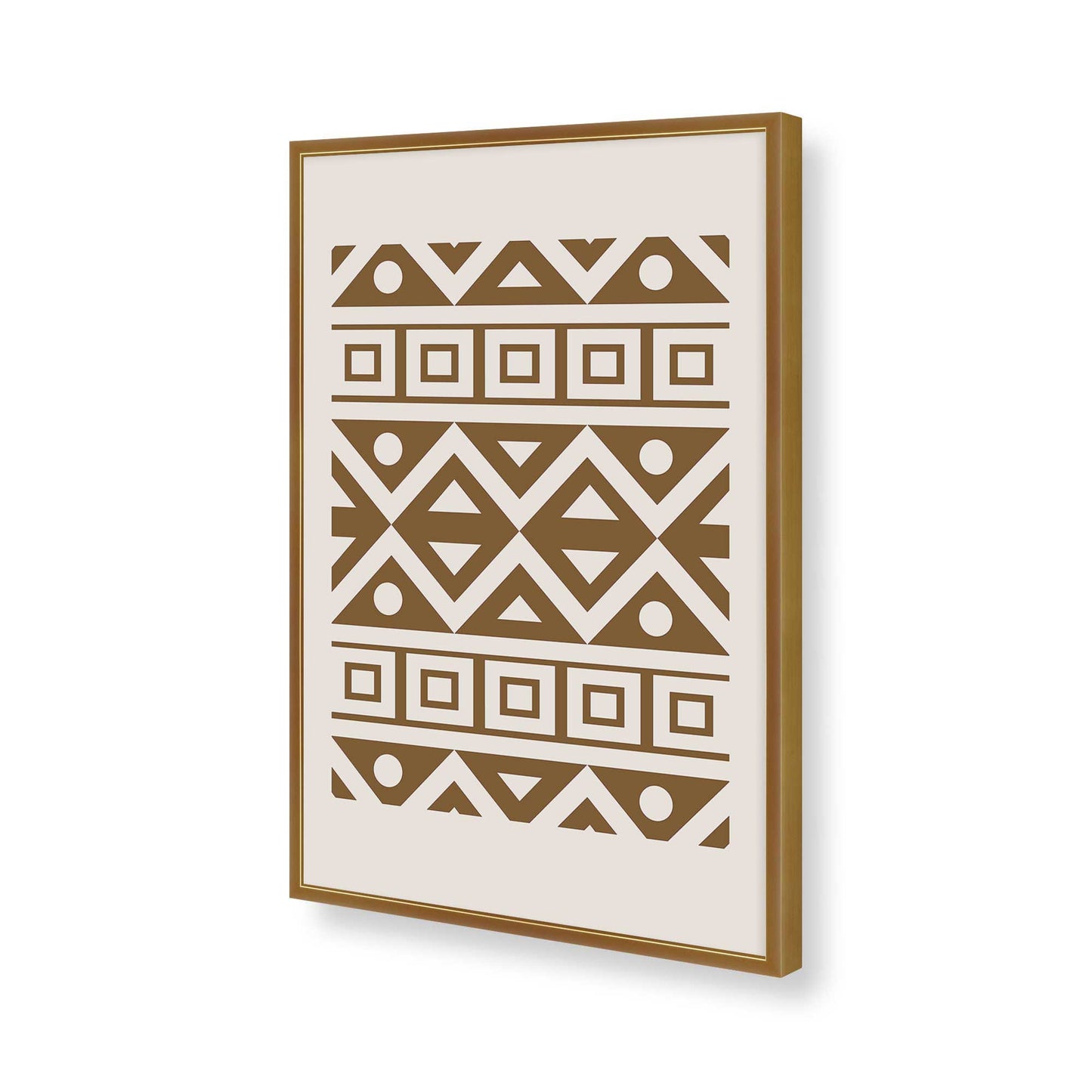 [Color:Polished Gold], Picture of art in a Polished Gold frame of the corner