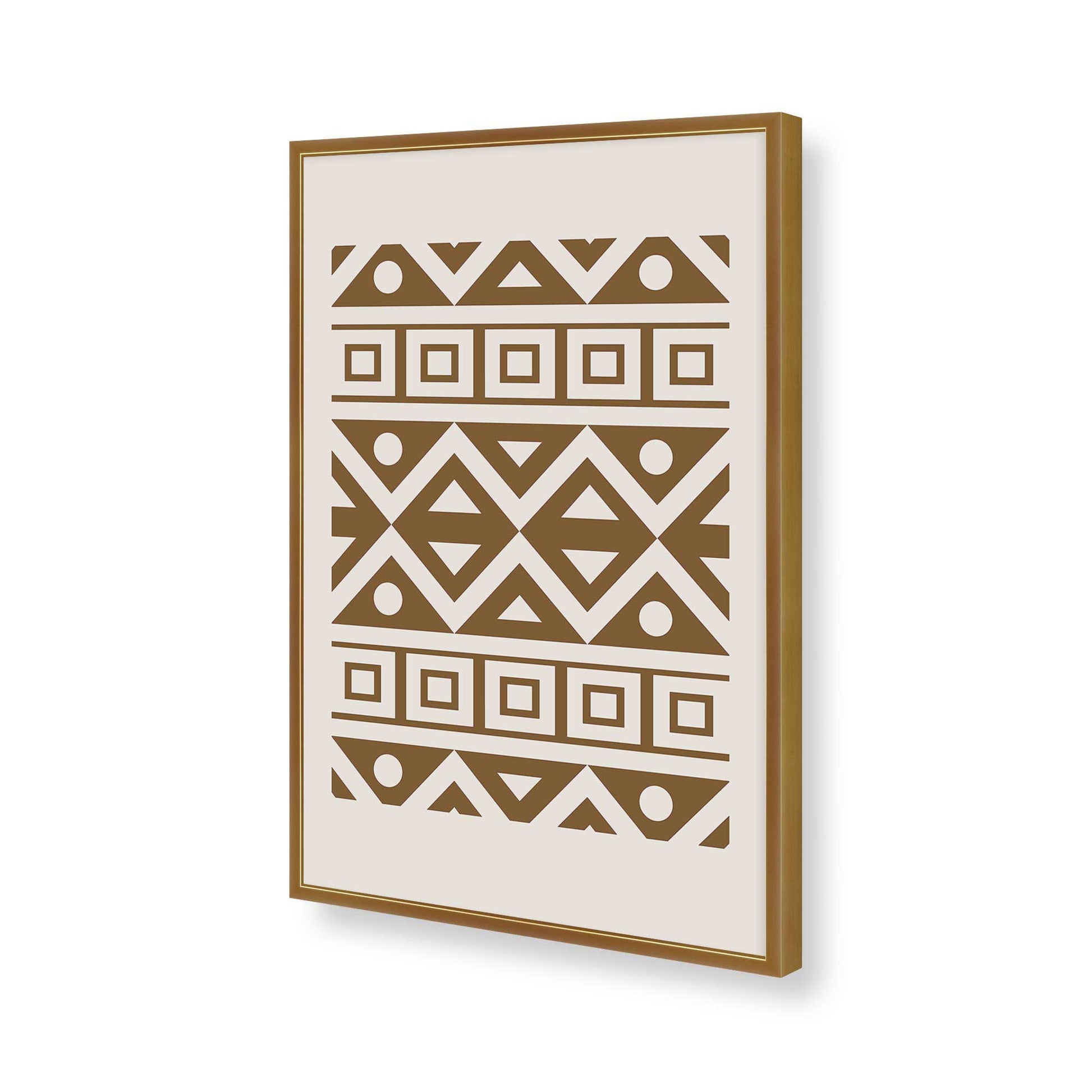 [Color:Polished Gold], Picture of art in a Polished Gold frame of the corner