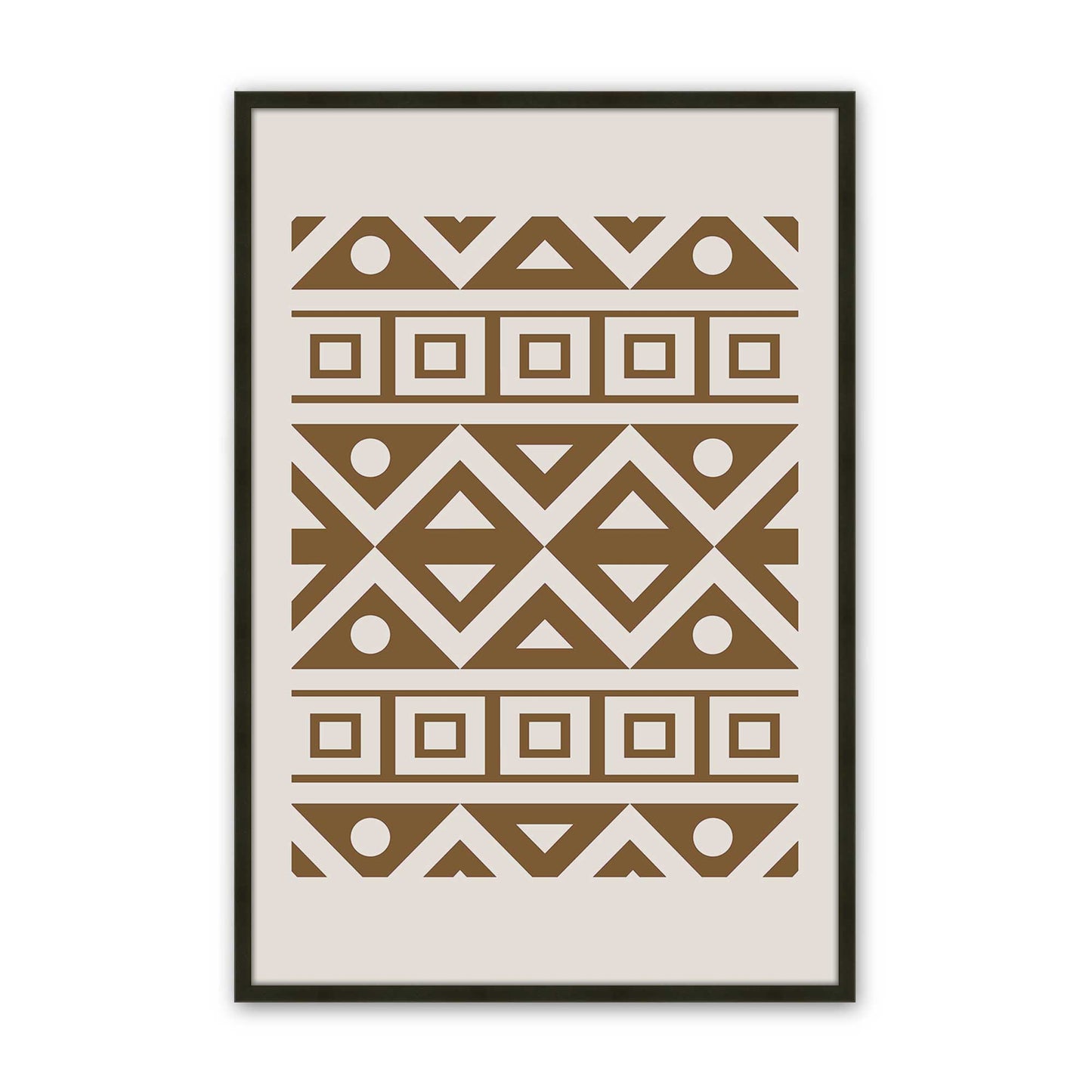 [Color:Satin Black], Picture of art in a Satin Black frame