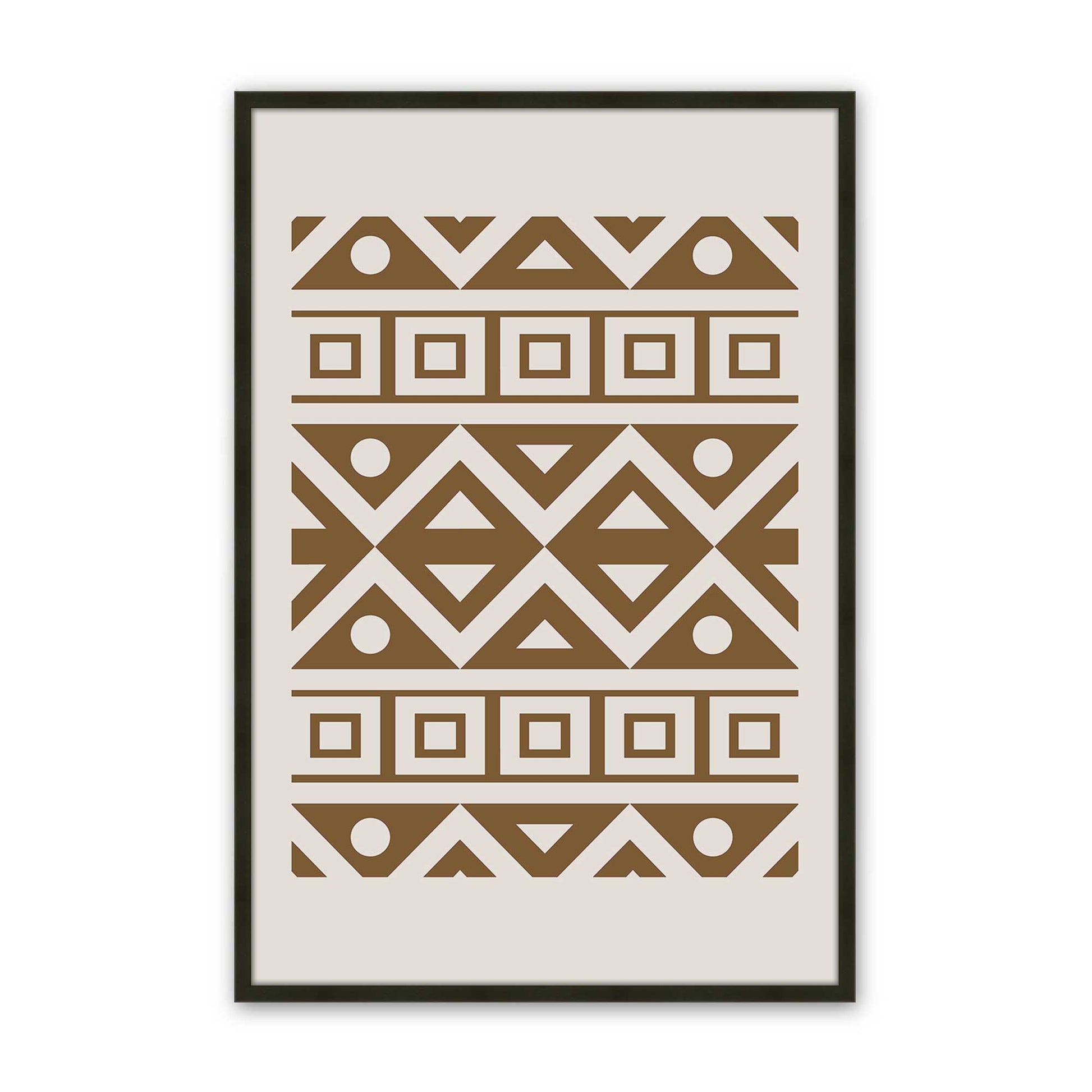 [Color:Satin Black], Picture of art in a Satin Black frame