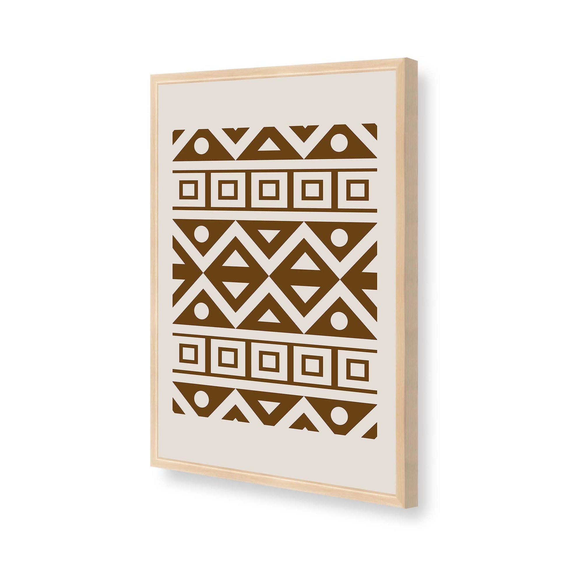 [Color:Raw Maple], Picture of art in a Raw Maple frame of the corner