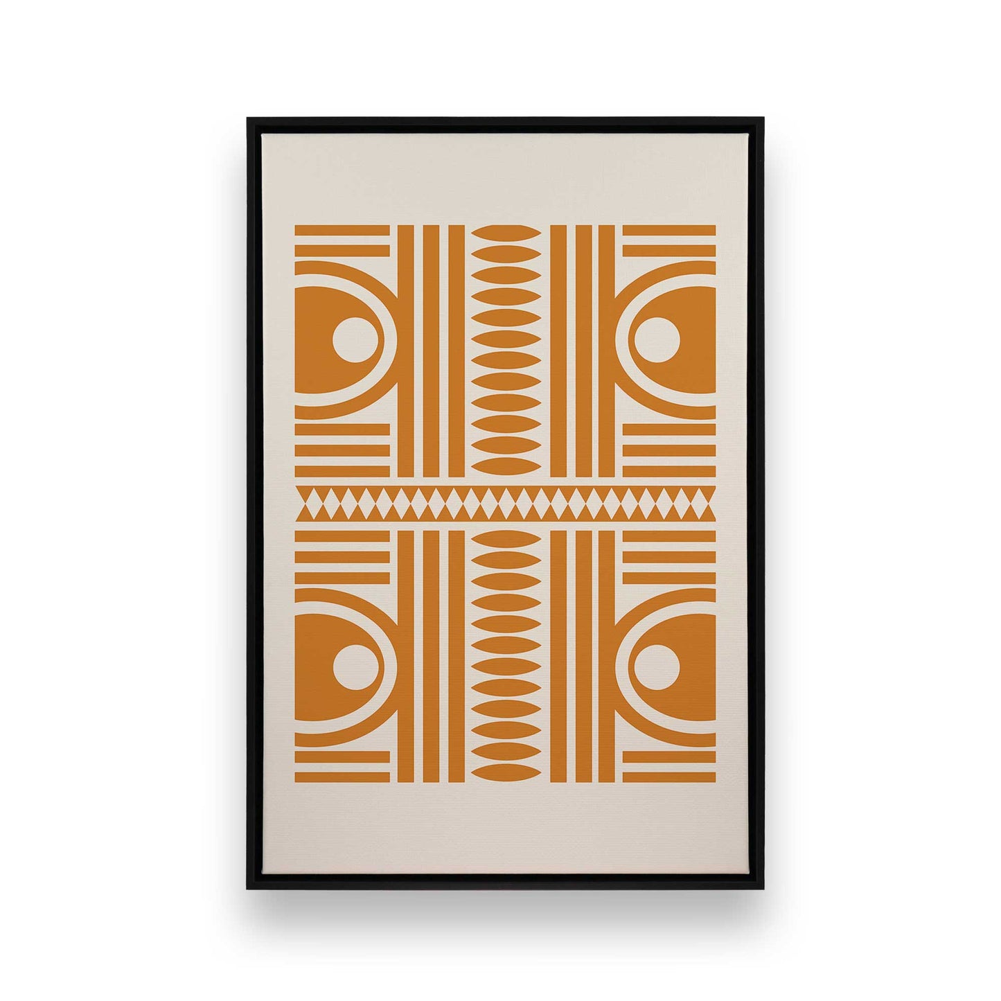 [Color:Satin Black], Picture of art in a Satin Black frame