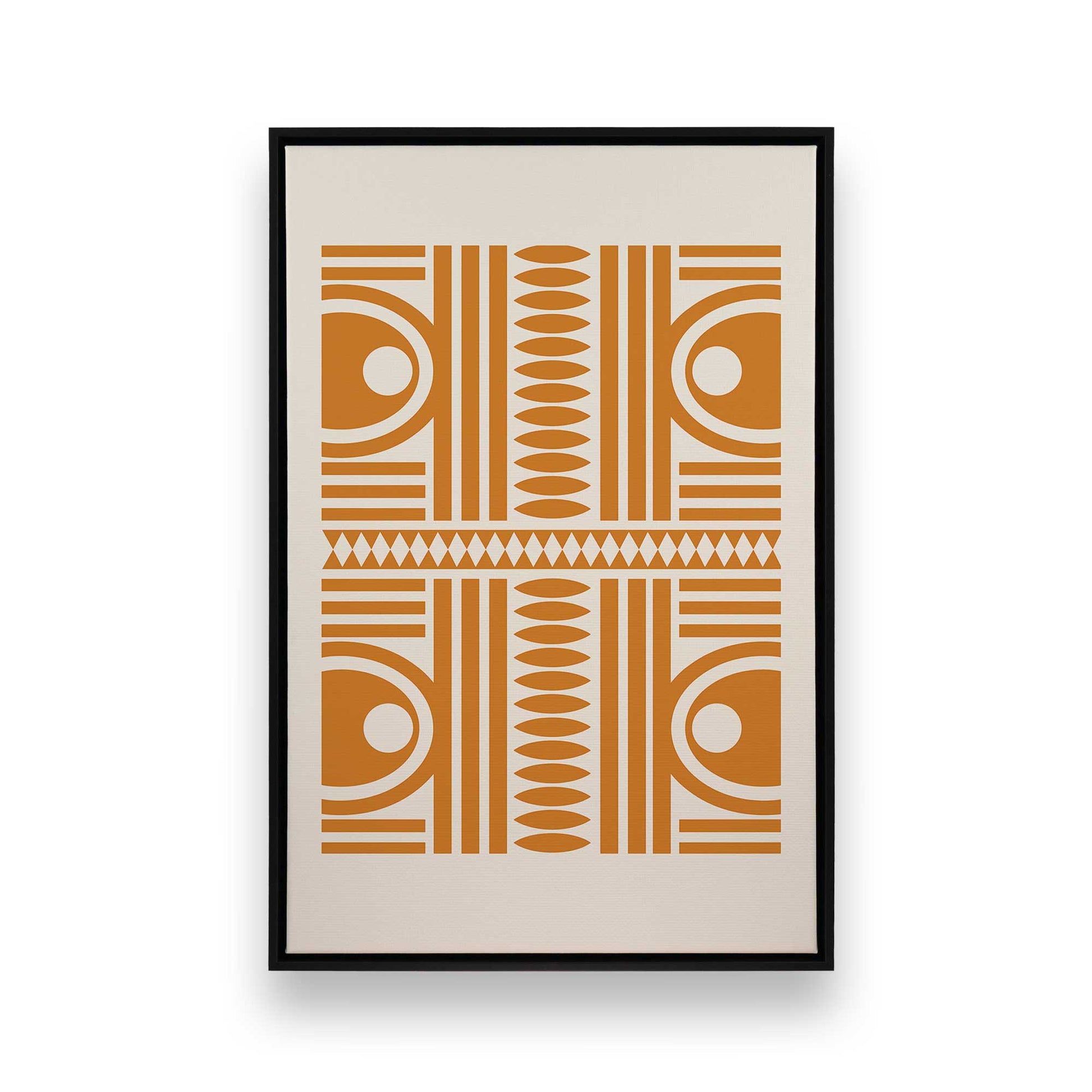 [Color:Satin Black], Picture of art in a Satin Black frame