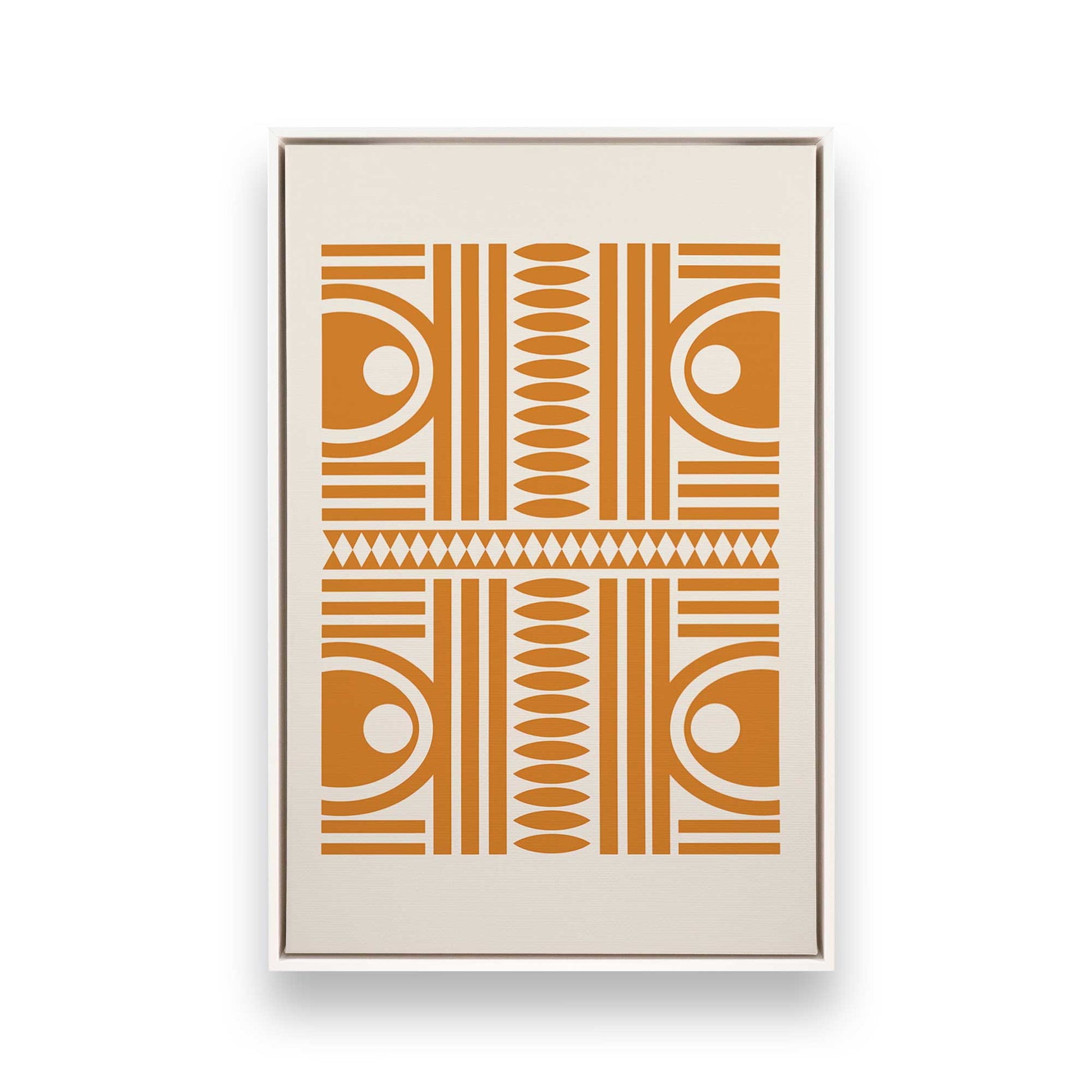[Color:Opaque White], Picture of art in a White frame