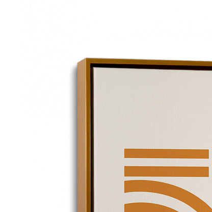 [Color:Polished Gold], Picture of art in a Polished Gold frame at an angle